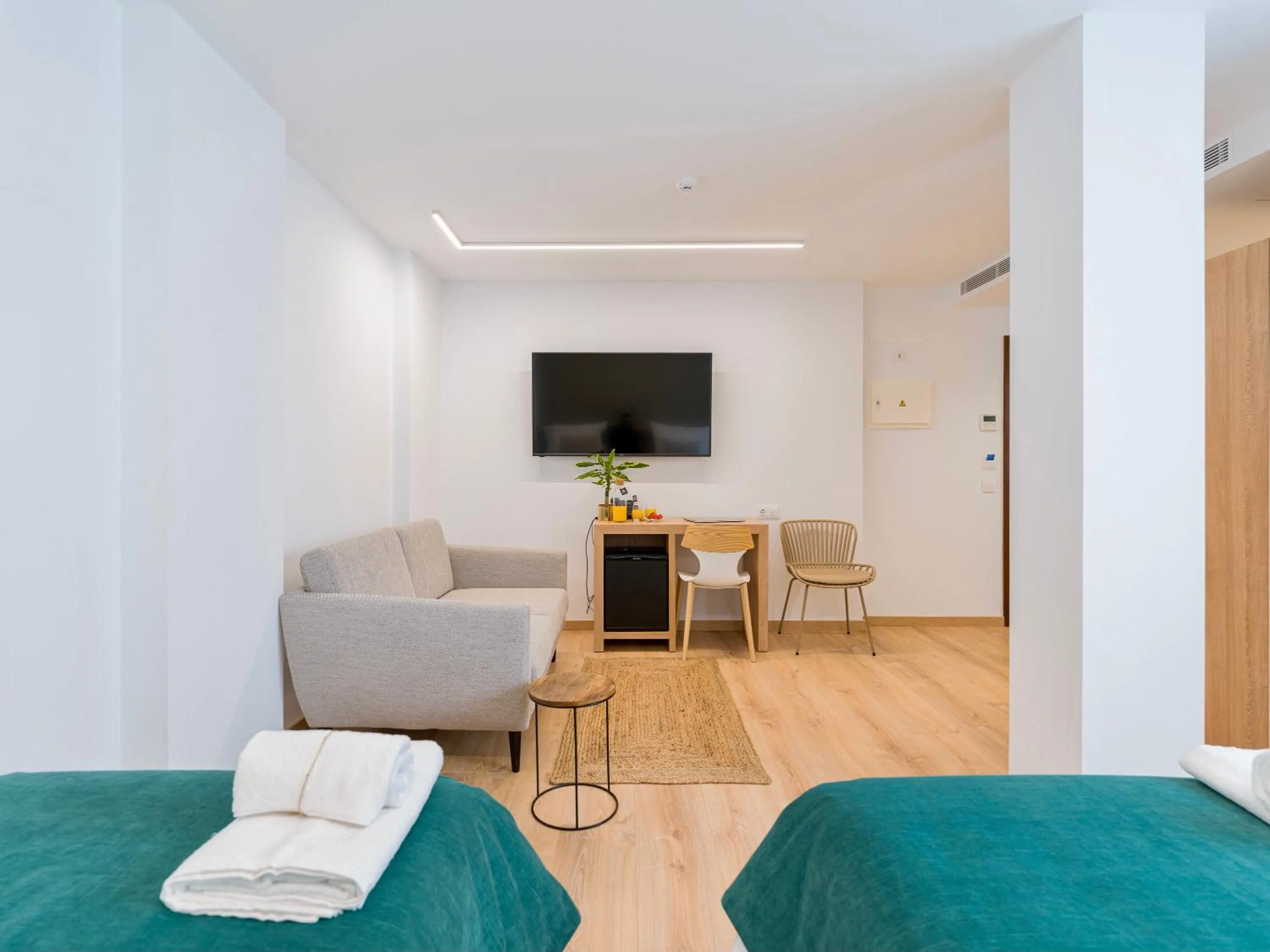 TV and multimedia, Bed in Hotel Emeté & Coworking by Airnest