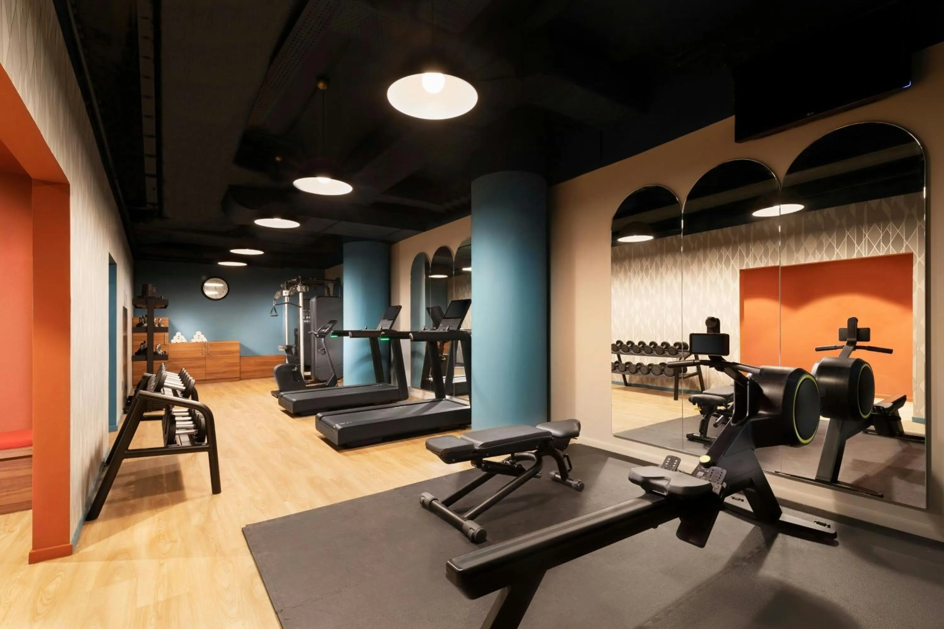Fitness centre/facilities in Duo Milan Porta Nuova, a Tribute Portfolio Hotel