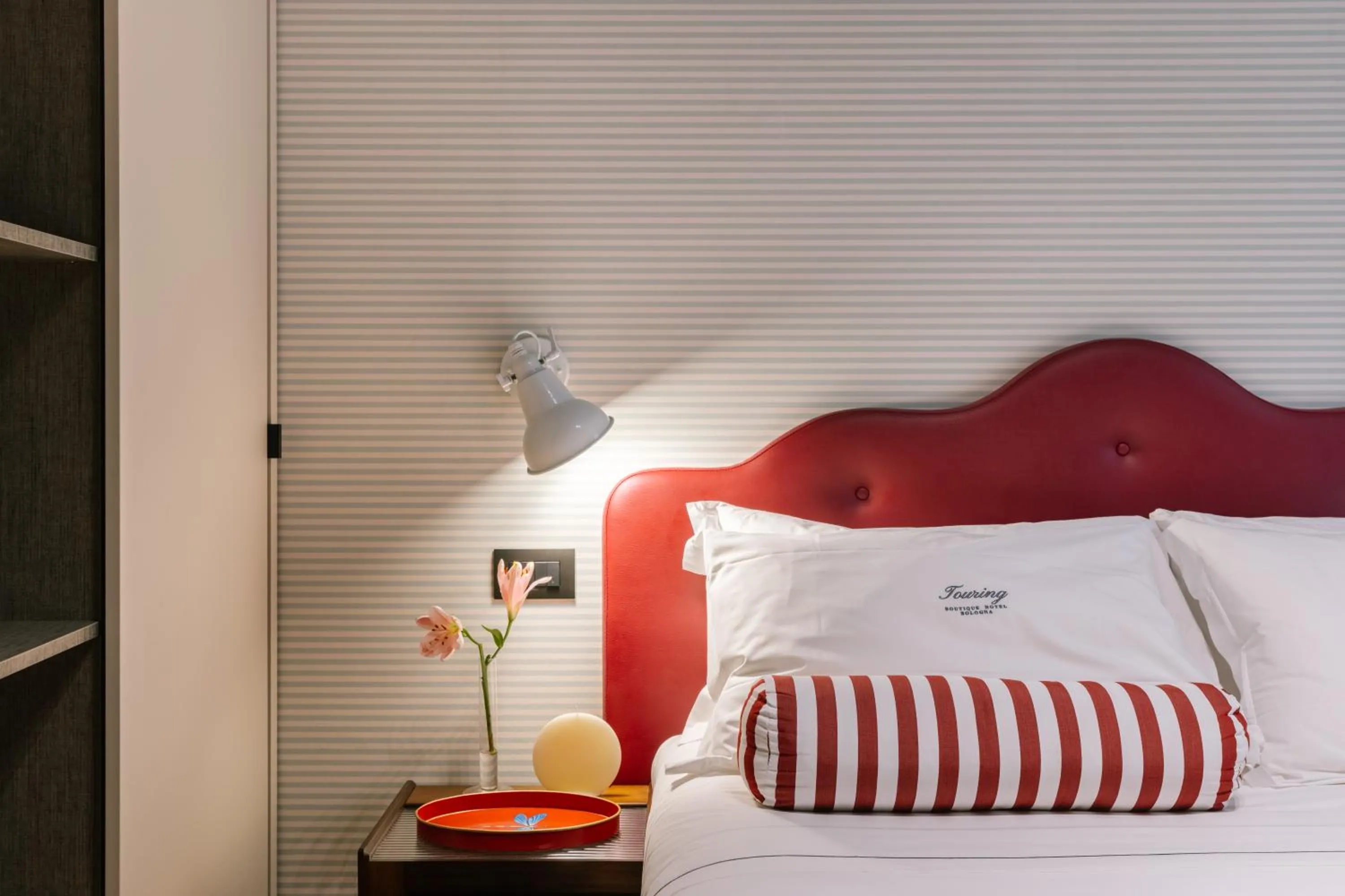 Bed in Hotel Touring