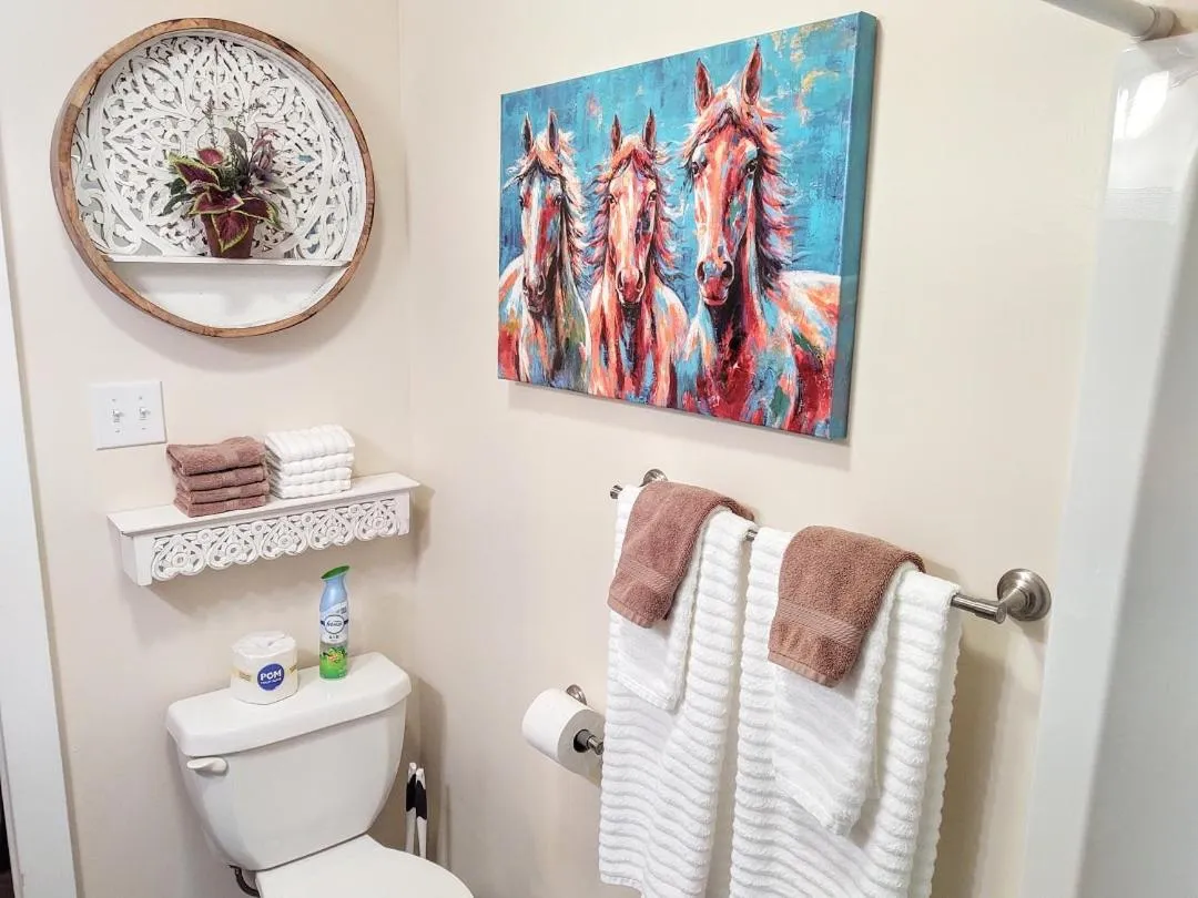 Bathroom in Edgewater Resort Cottage #1