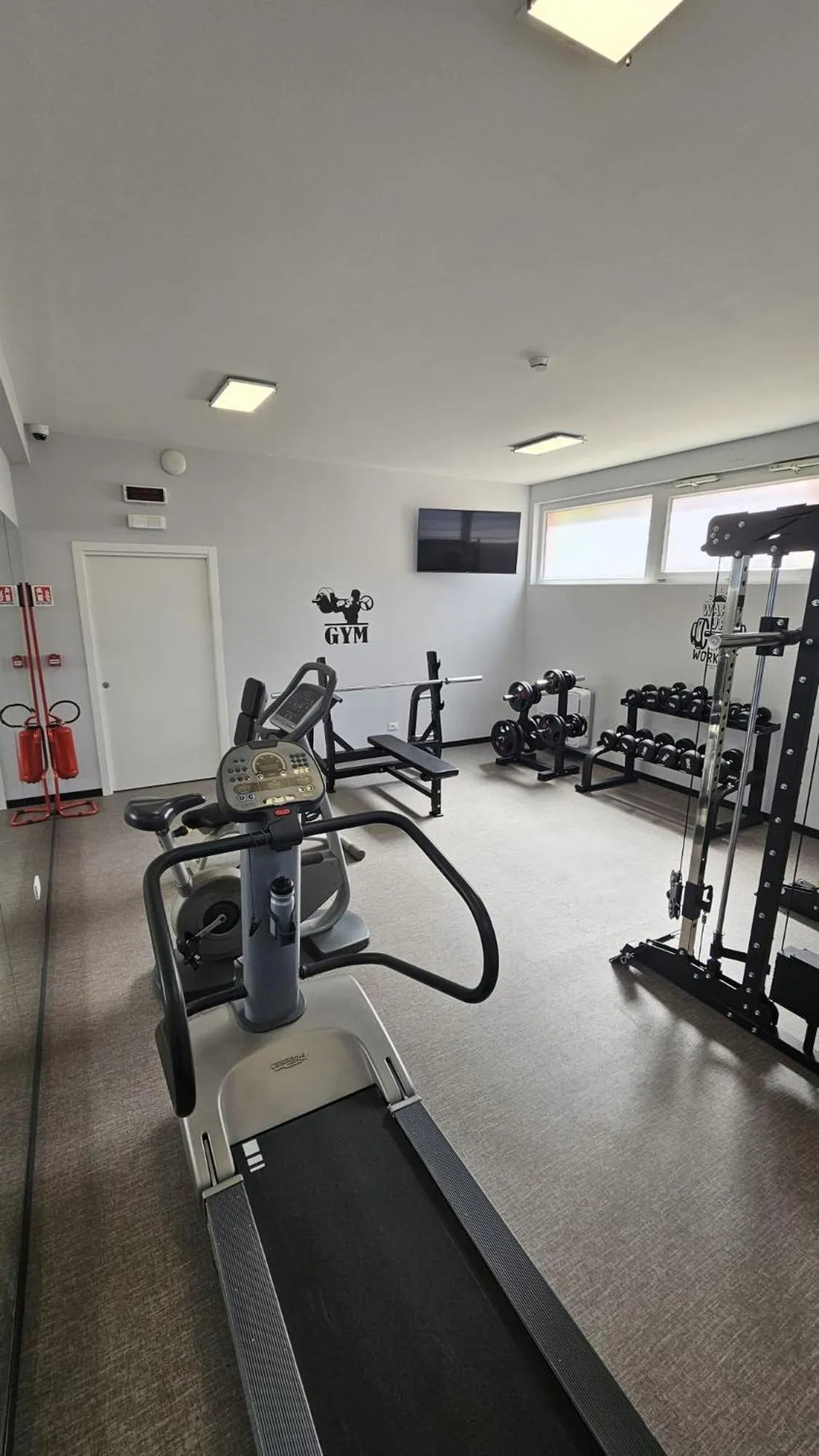 Fitness centre/facilities in Hotel Giardino d'Europa