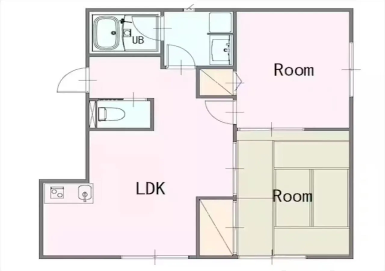 Floor plan in YADOYA Suzume