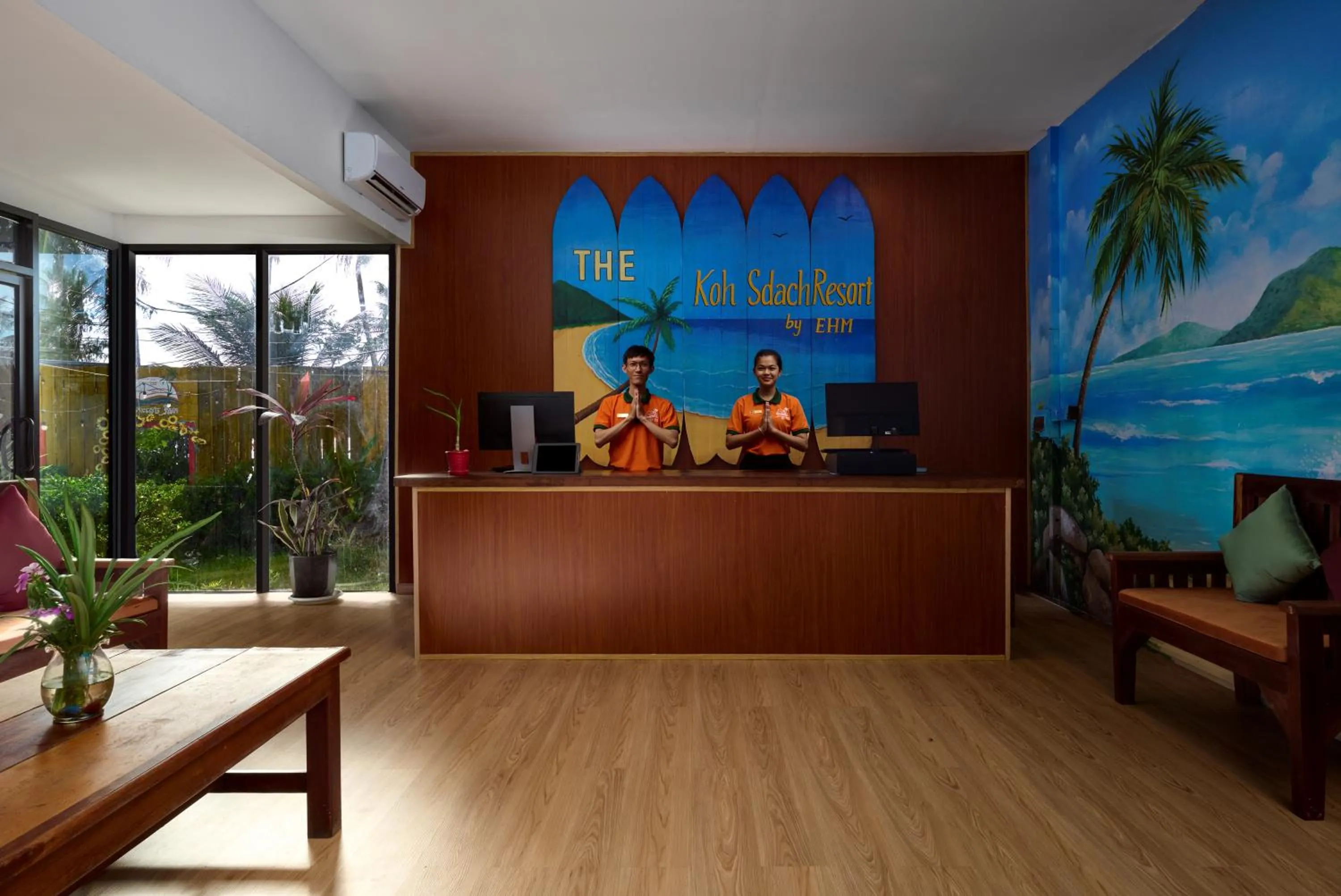 Lobby or reception in Koh Sdach Resort by EHM