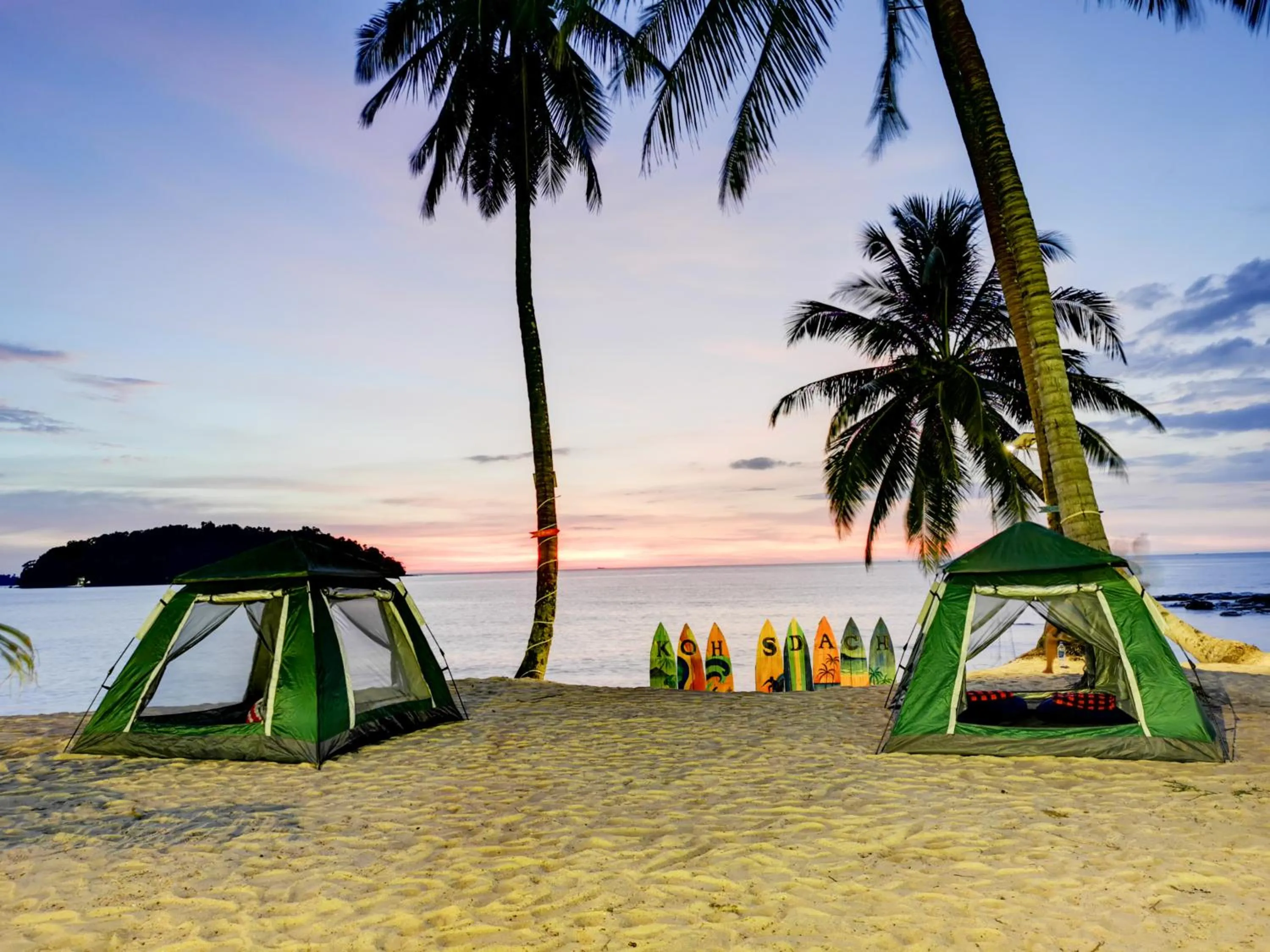 Natural landscape in Koh Sdach Resort by EHM