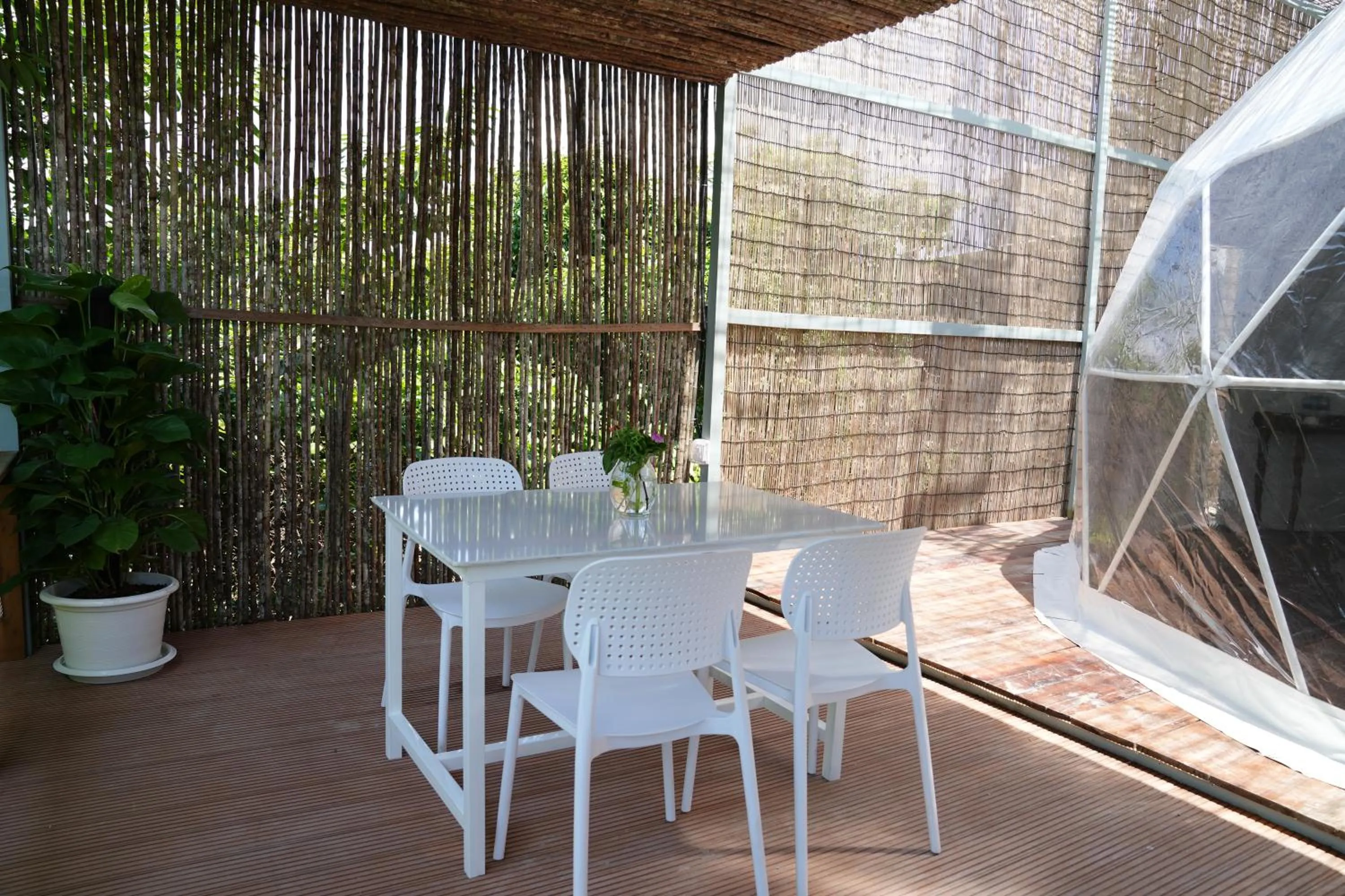 Patio in Koh Sdach Resort by EHM