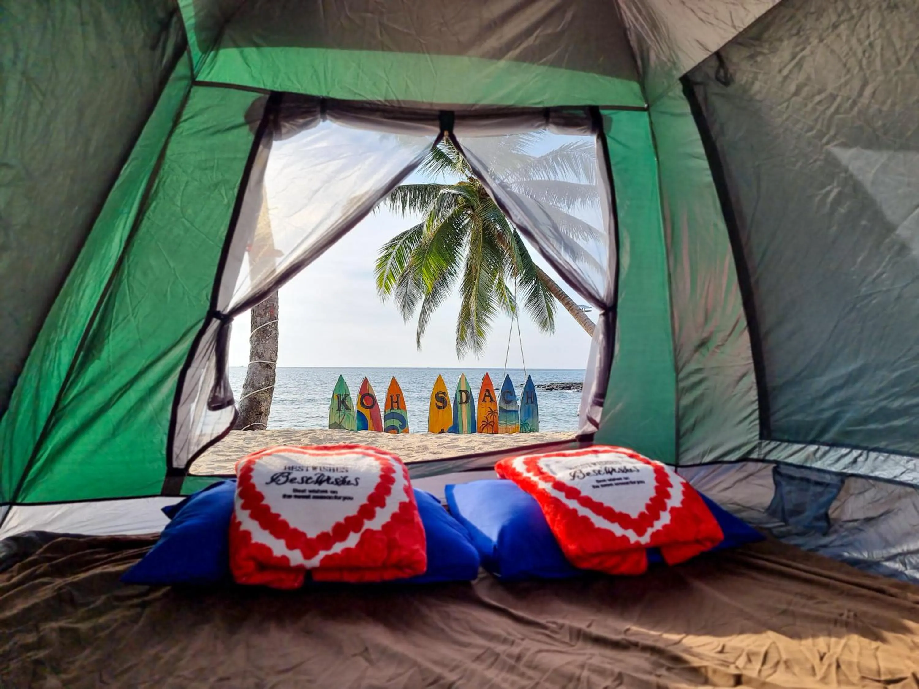 Natural landscape, Bed in Koh Sdach Resort by EHM