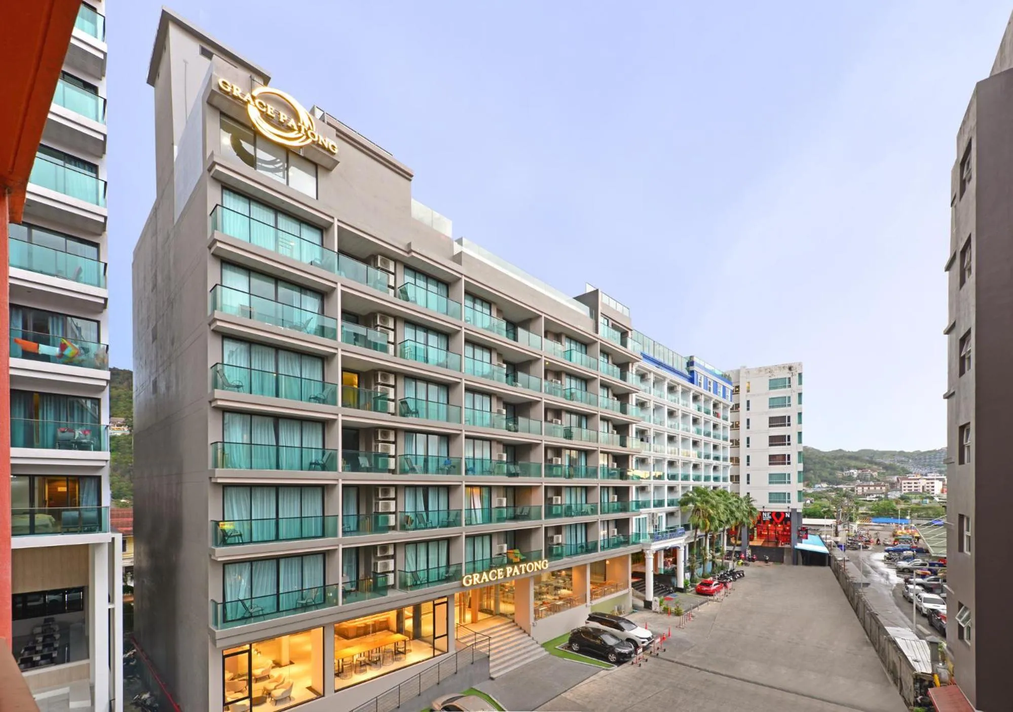 Property building in Grace Patong Hotel