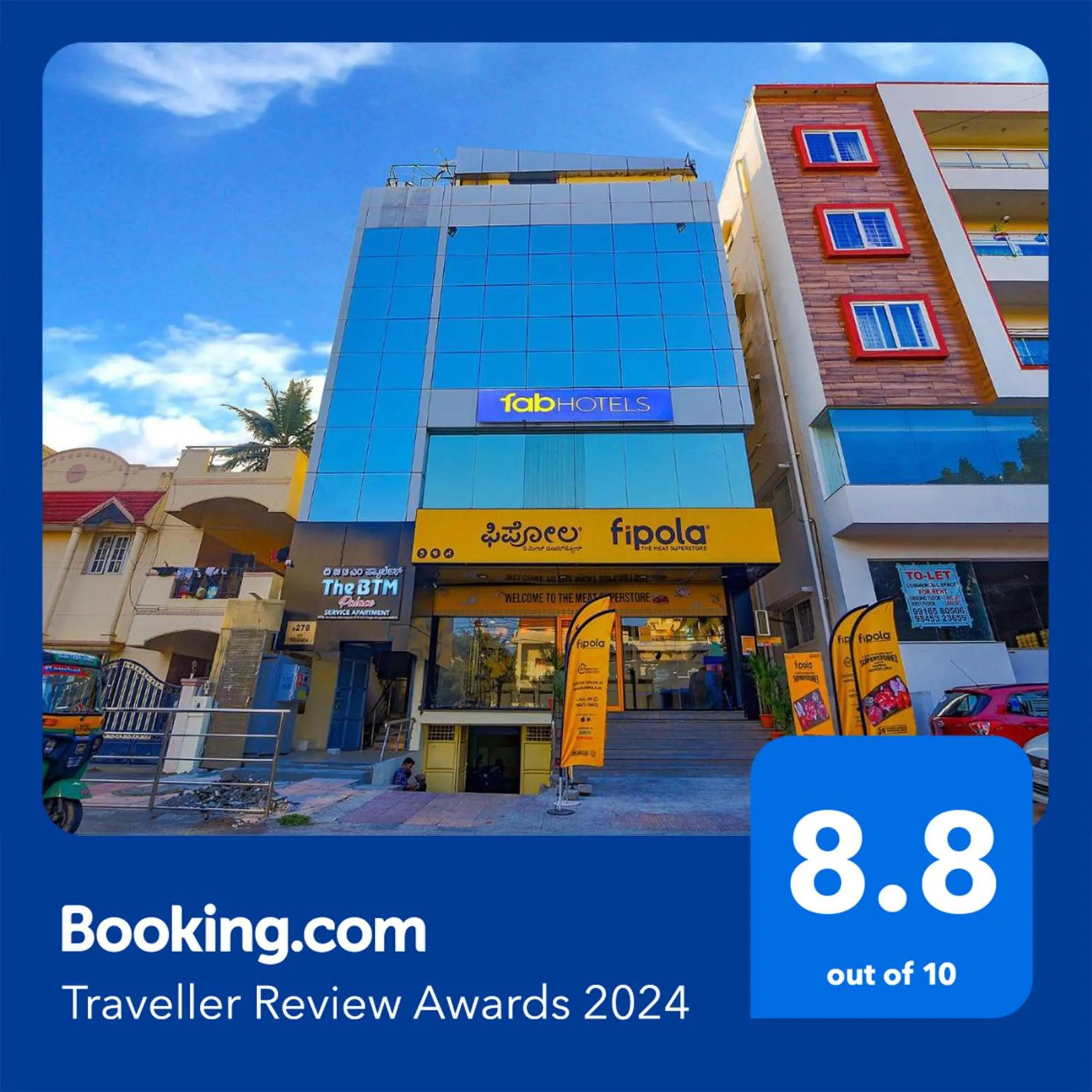 FabHotel The BTM Palace - BTM Layout