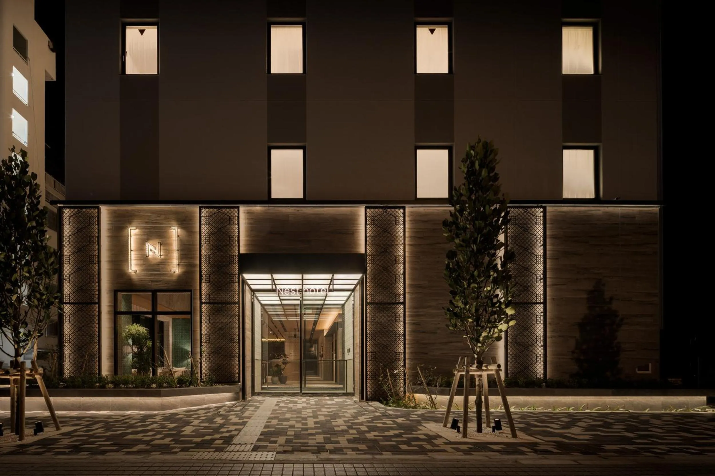 Facade/entrance in Nest Hotel Naha Nishi