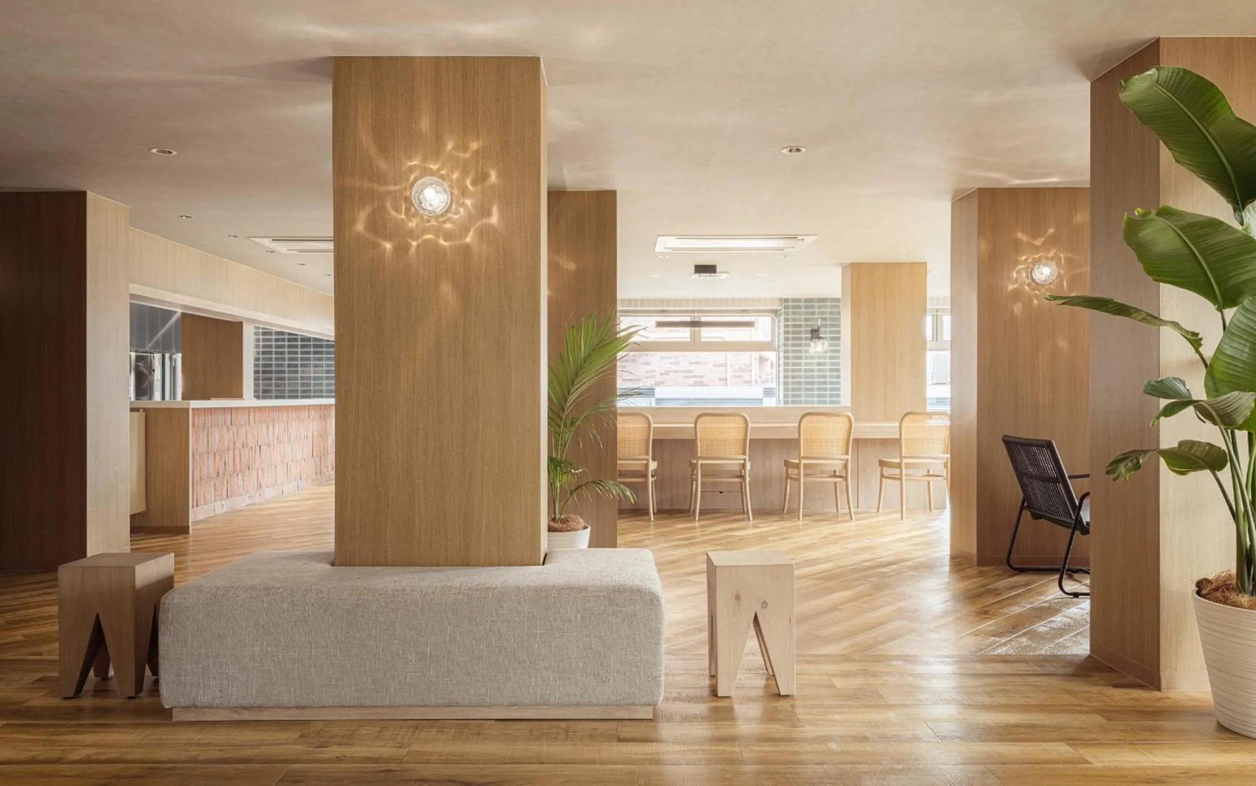 Lobby or reception in Nest Hotel Ishigaki Maesato Beach