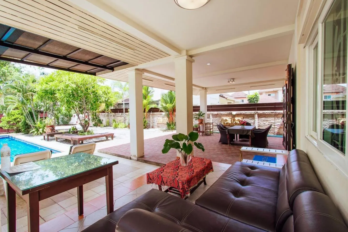 Living room in Captivating 3-Bed Villa in Muang Pattaya