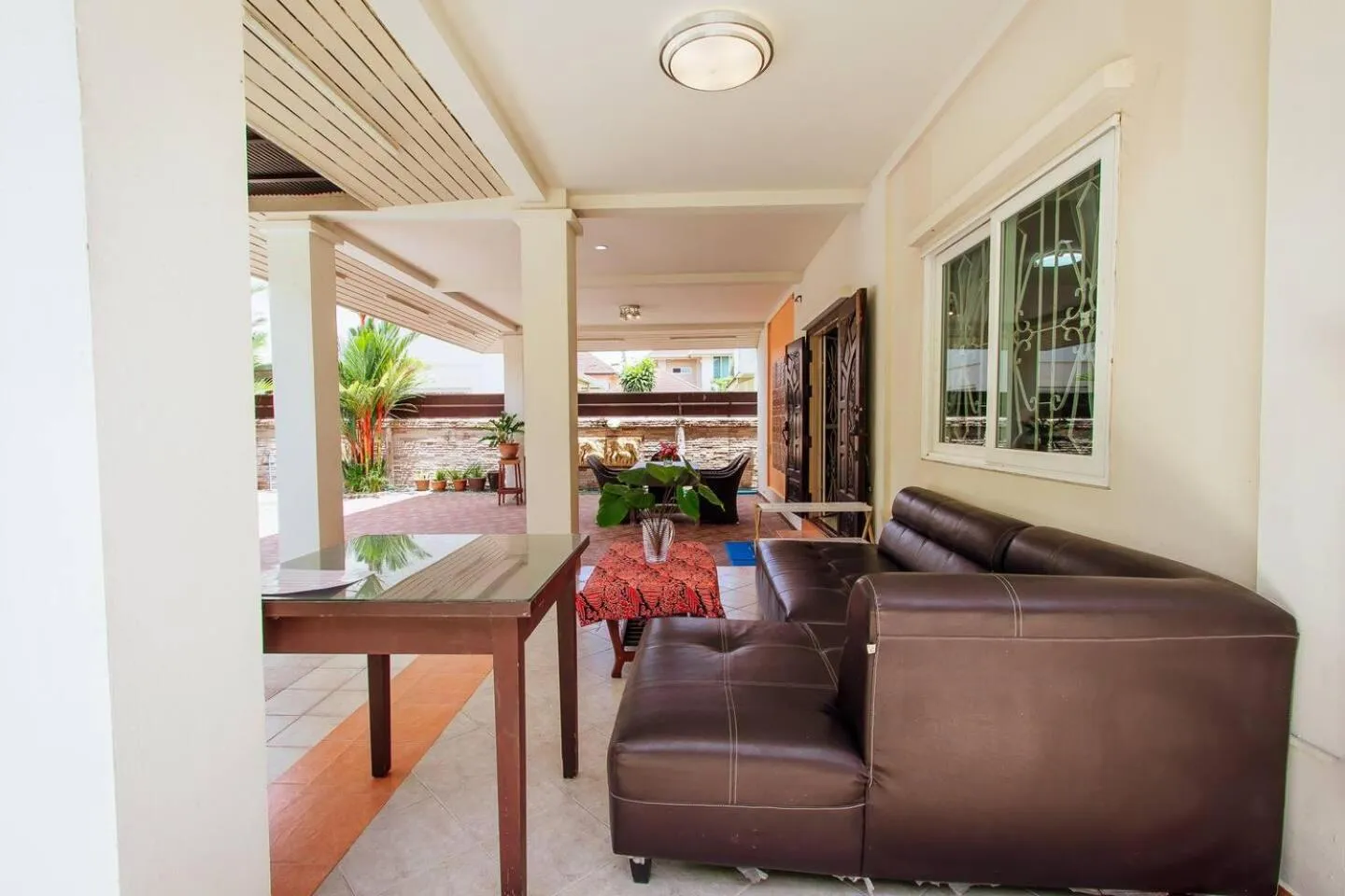 Living room in Captivating 3-Bed Villa in Muang Pattaya