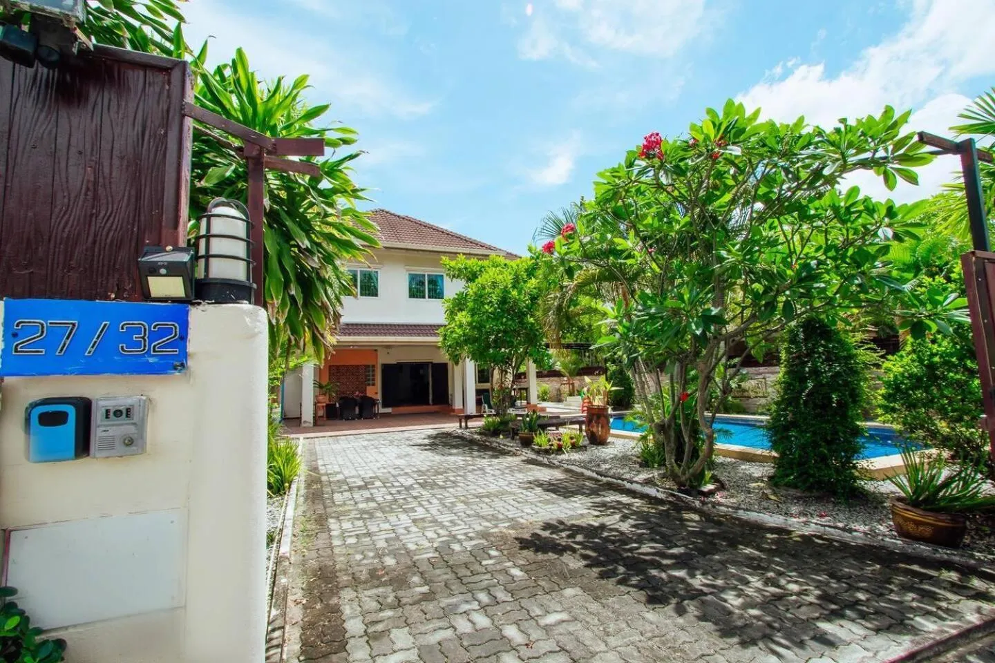 Garden in Captivating 3-Bed Villa in Muang Pattaya