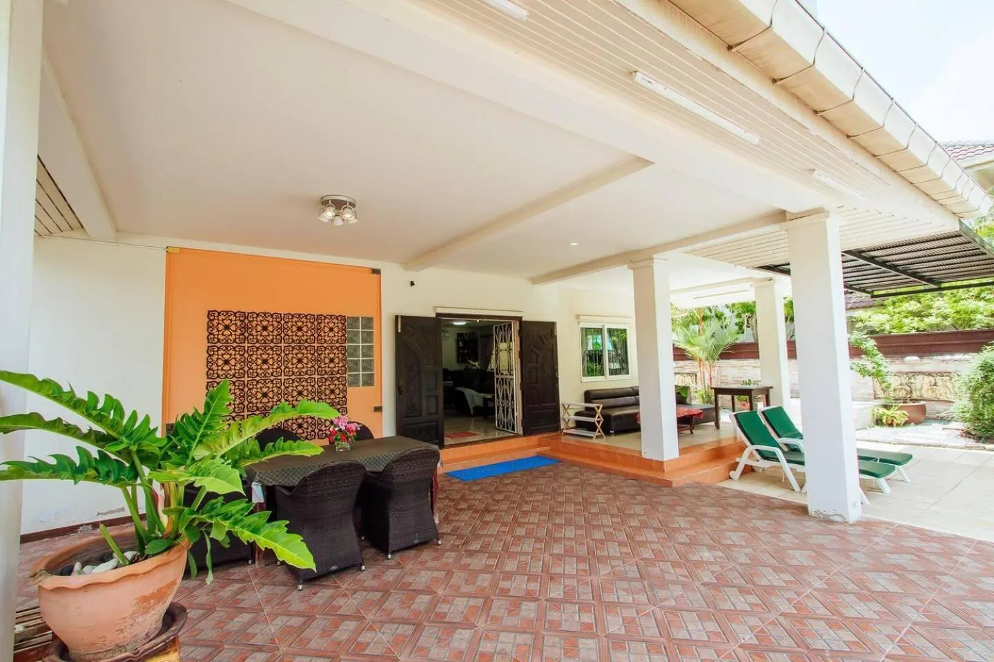 Living room in Captivating 3-Bed Villa in Muang Pattaya