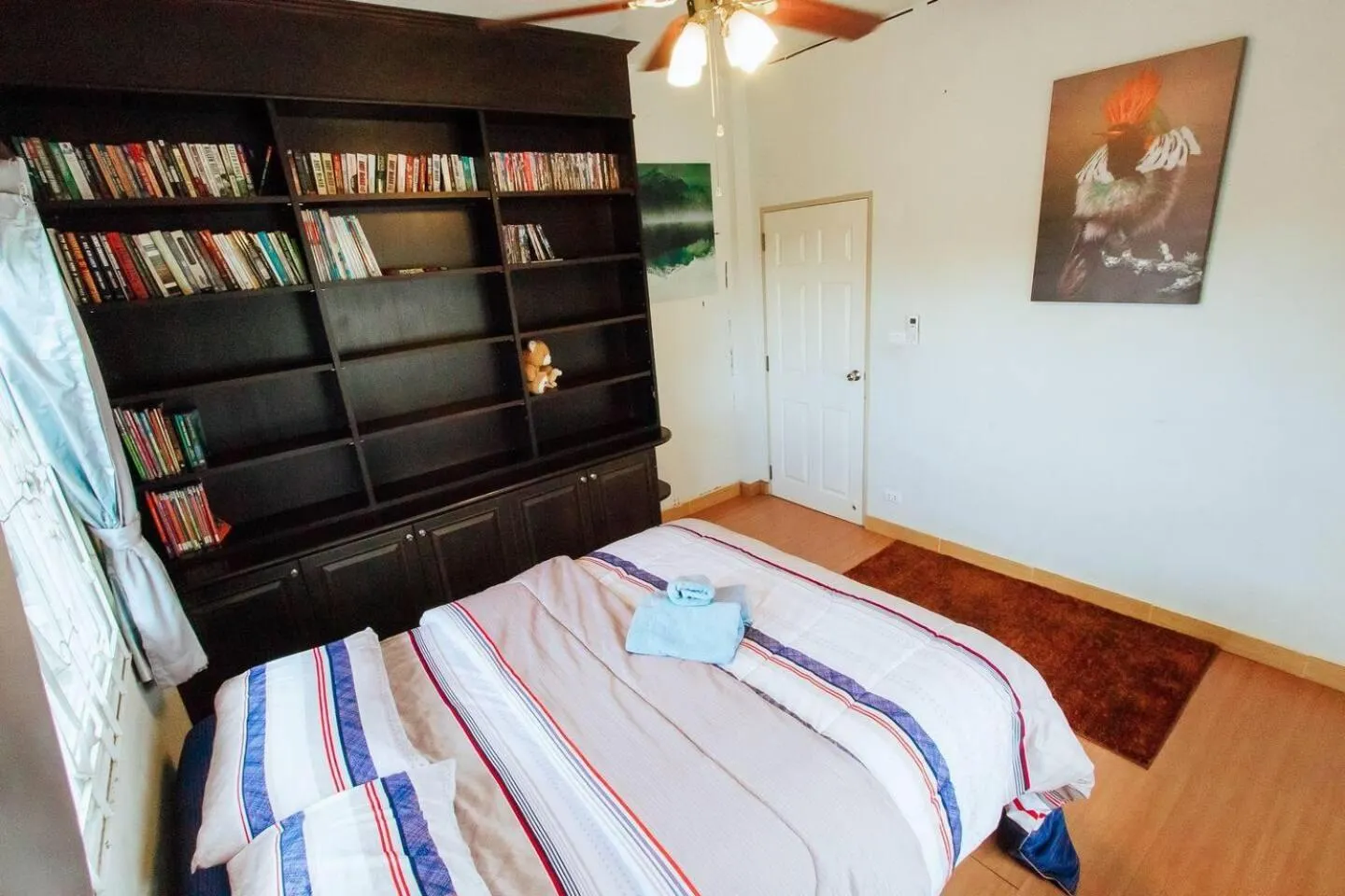 Bed in Captivating 3-Bed Villa in Muang Pattaya