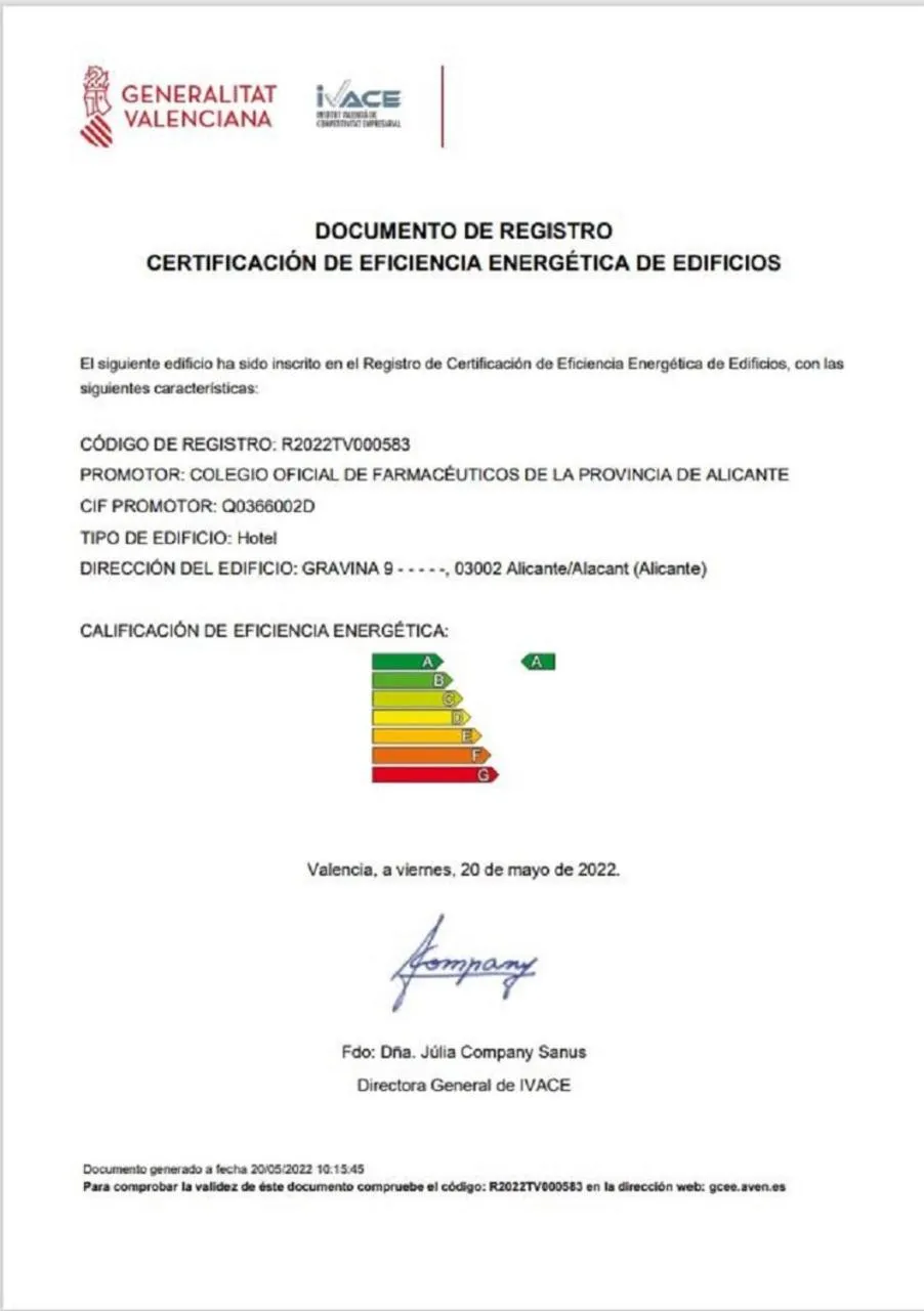 Property building in Odyssey Rooms Alicante