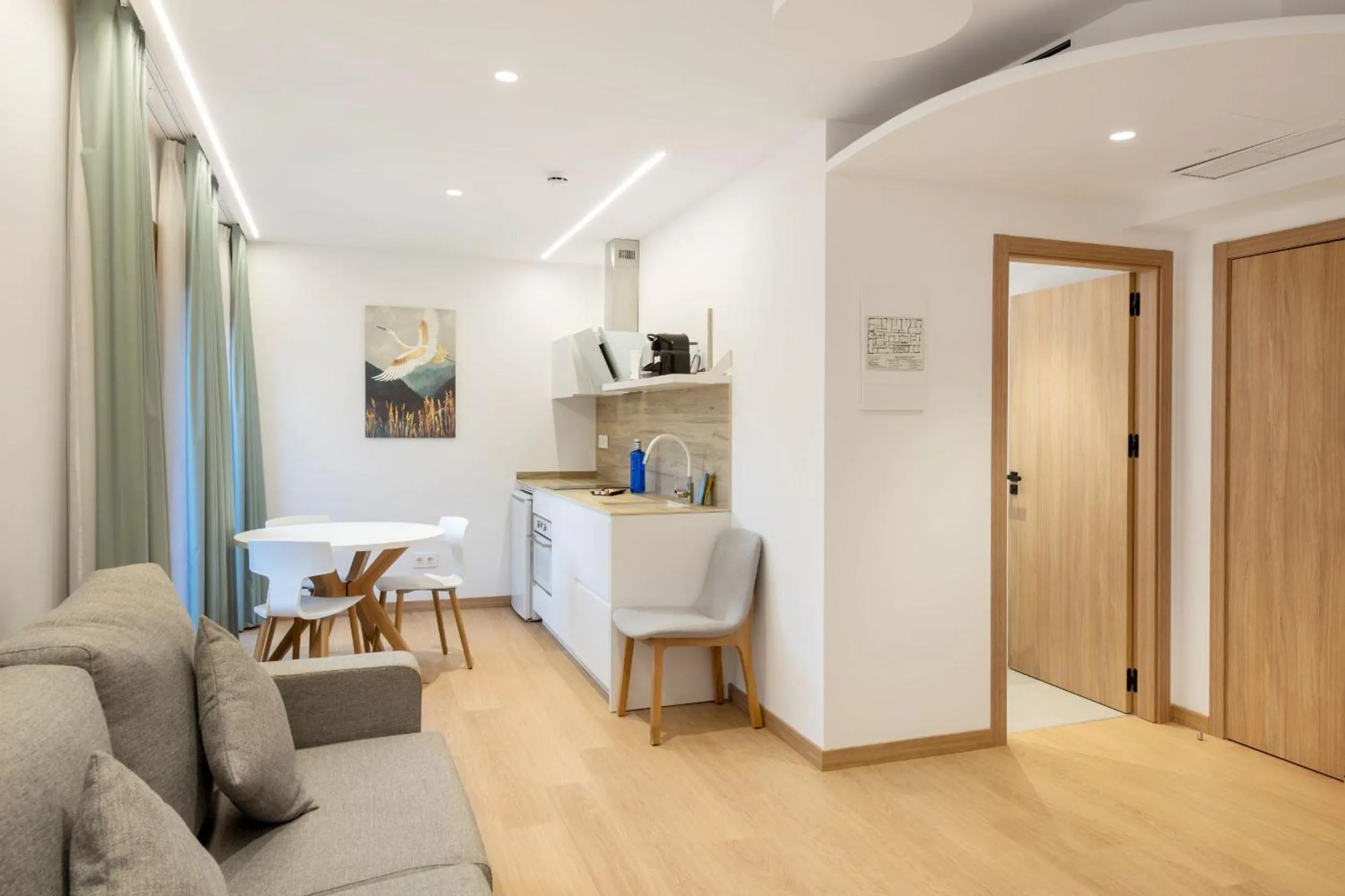 kitchen in Odyssey Rooms Alicante