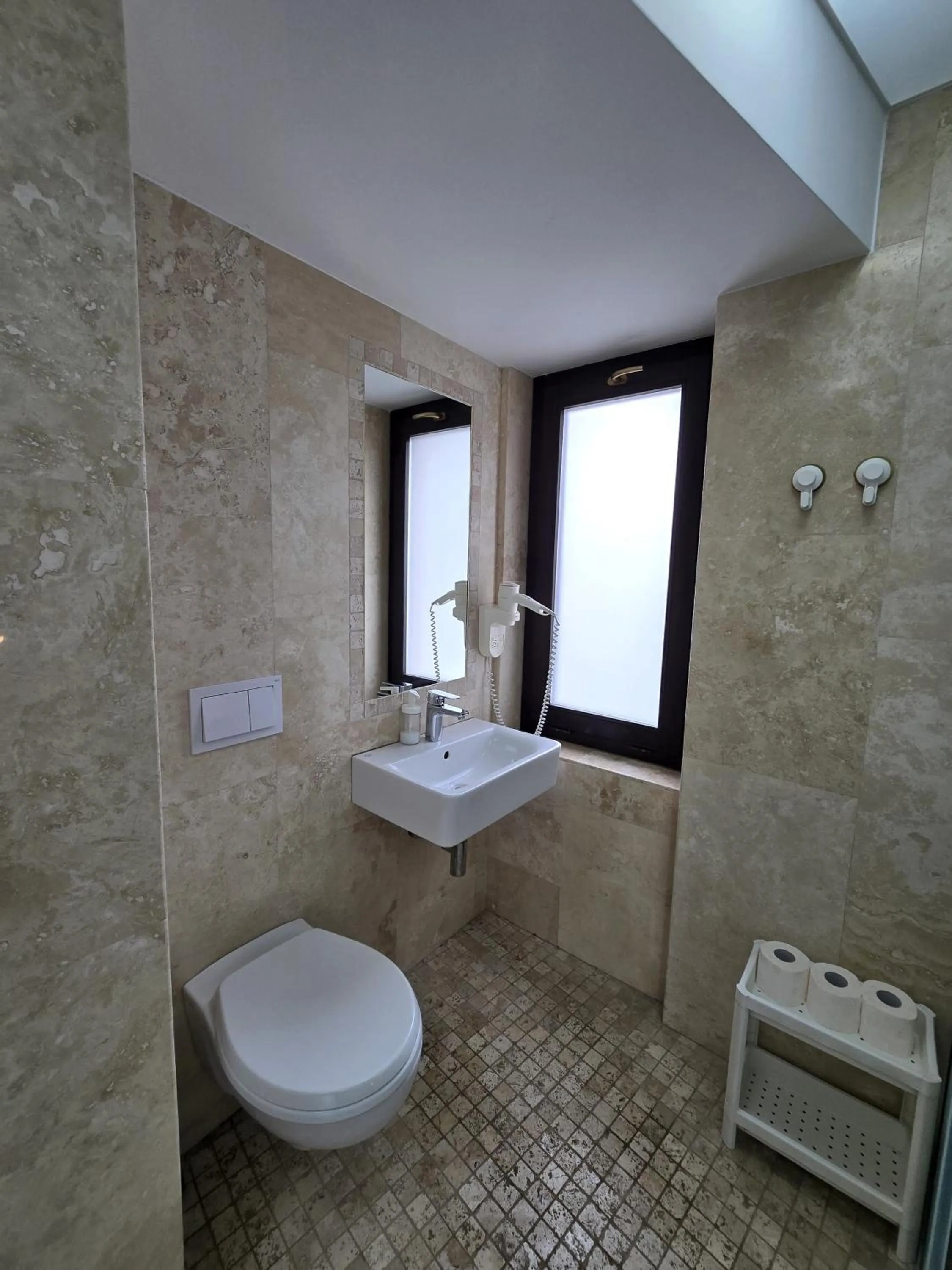 Shower in Dacia Residence Apartments