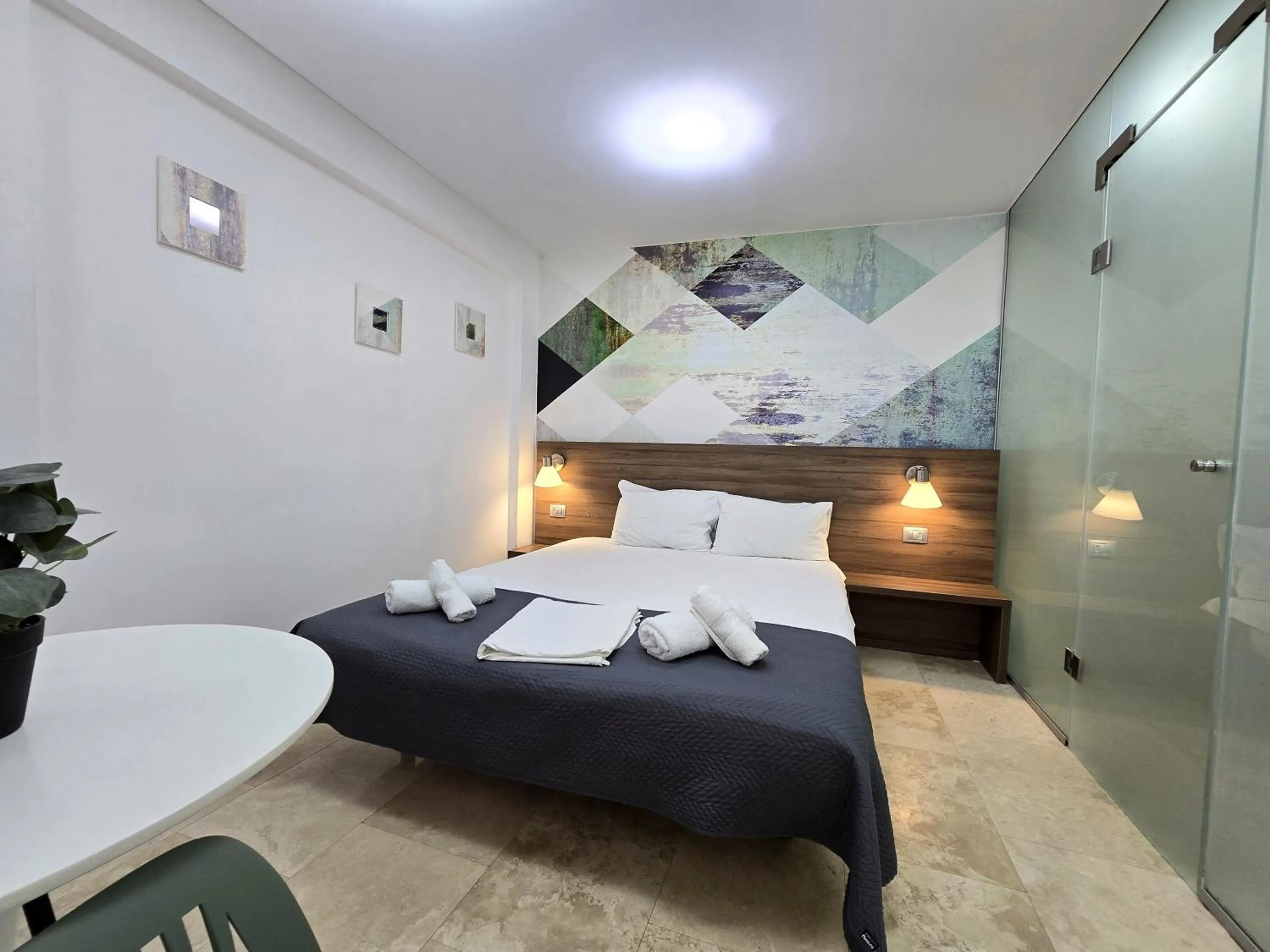 Photo of the whole room, Bed in Dacia Residence Apartments