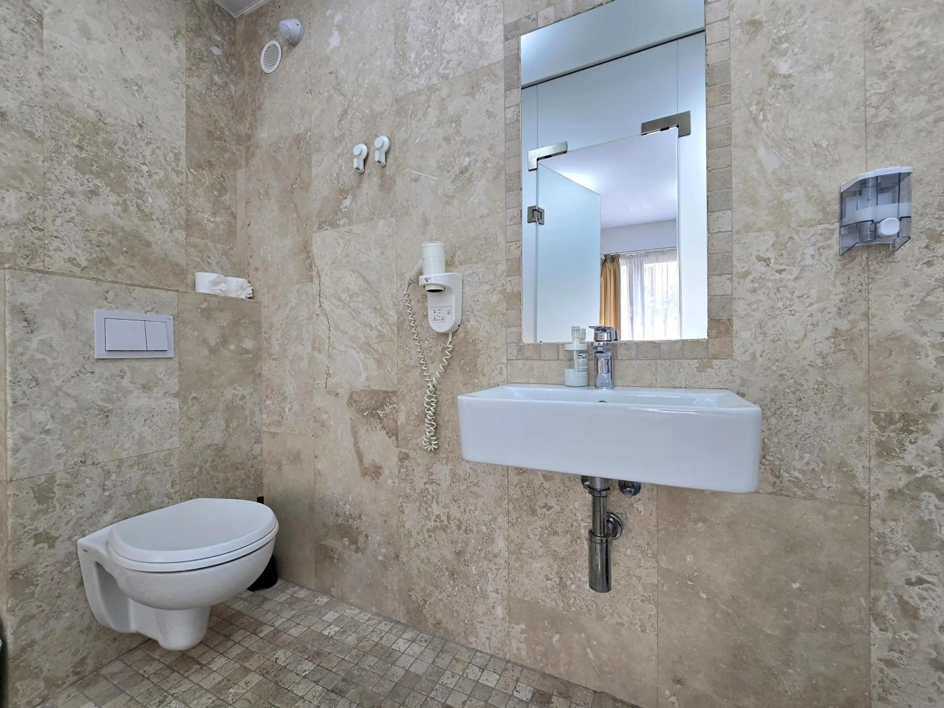 Shower in Dacia Residence Apartments