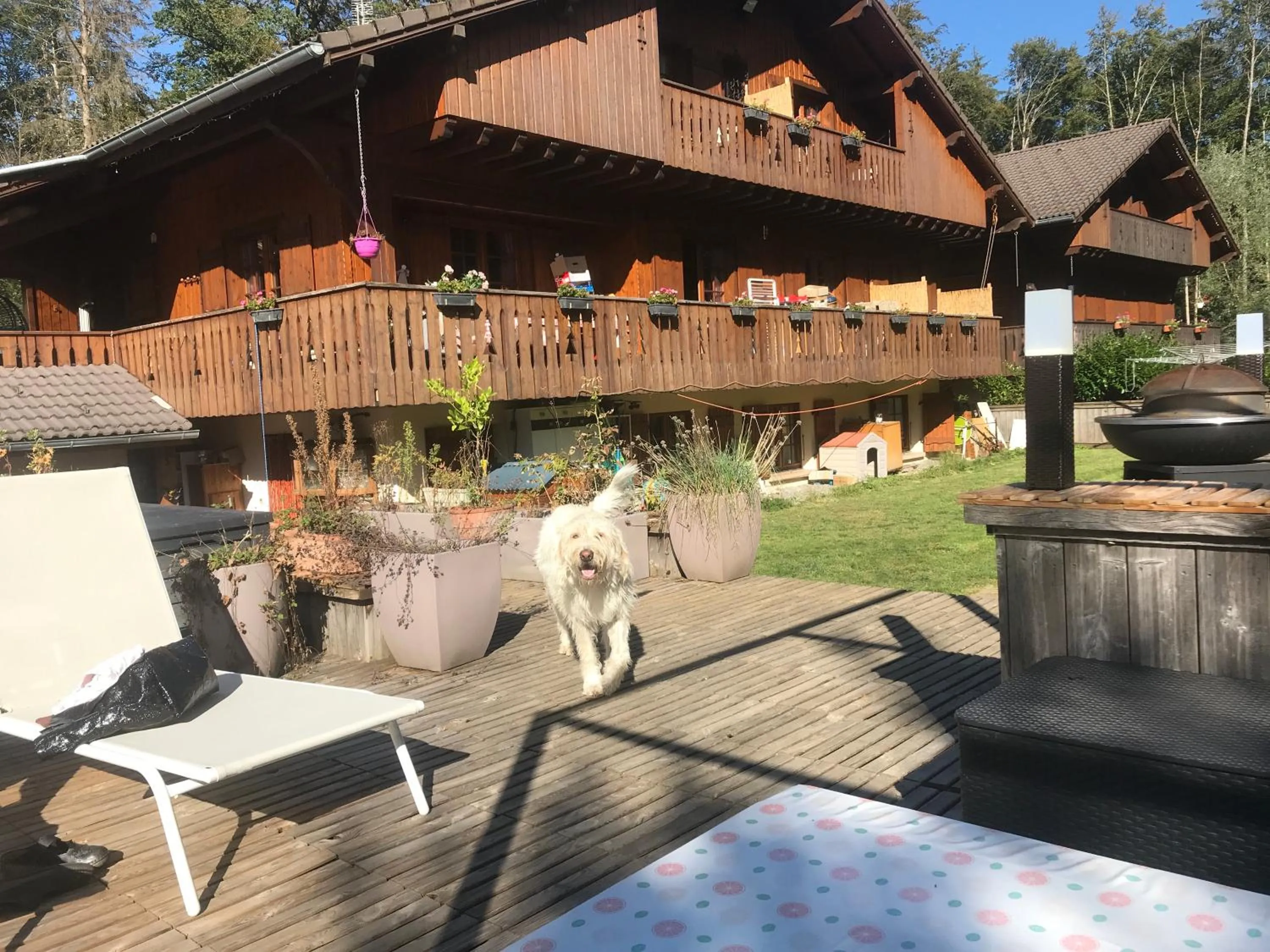 Patio in Chalet Esprit