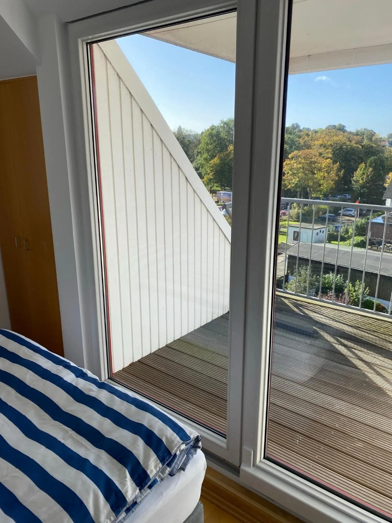 Balcony/Terrace, Bed in Inspiration Maisonette