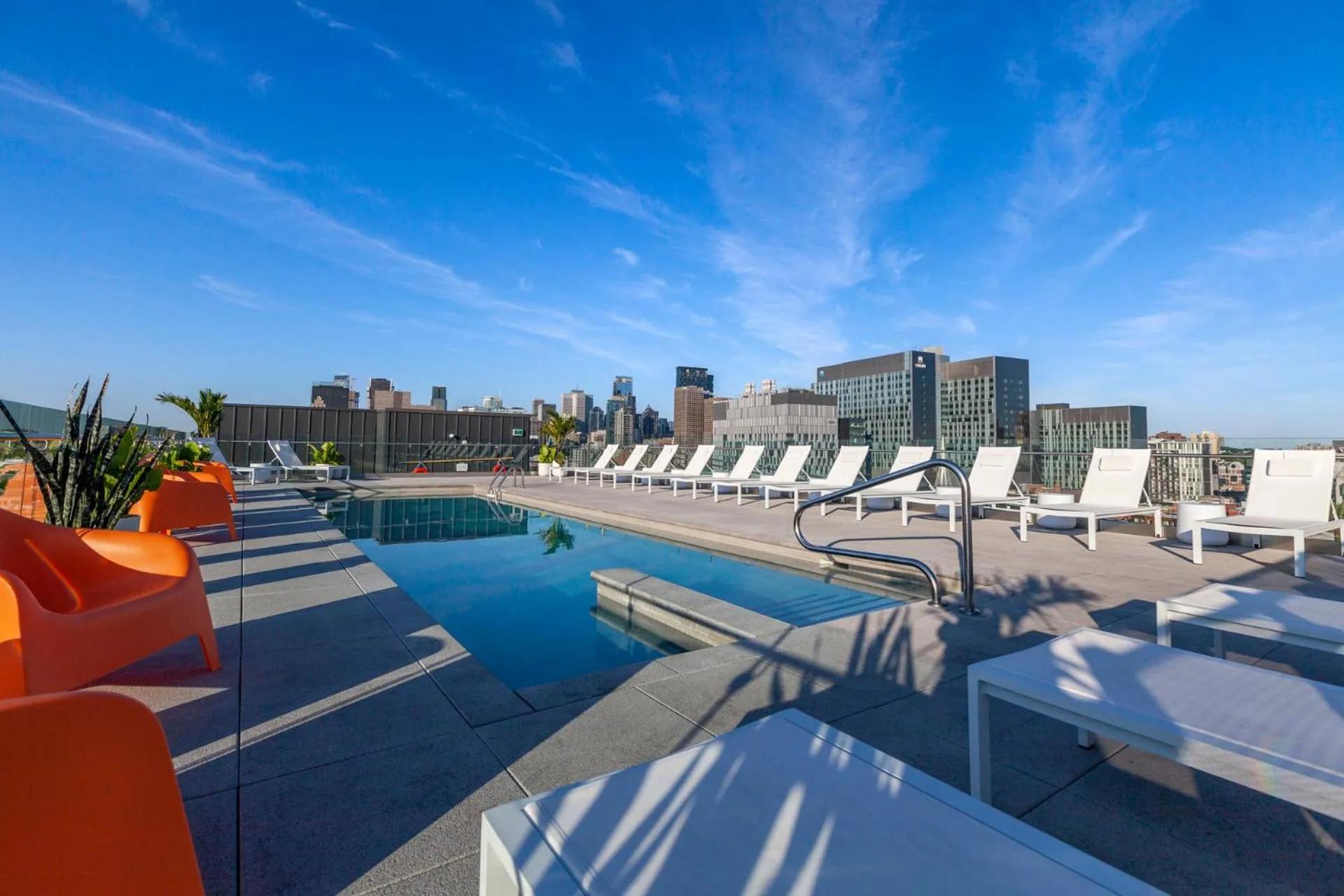 Swimming pool in Hyatt Centric Montreal