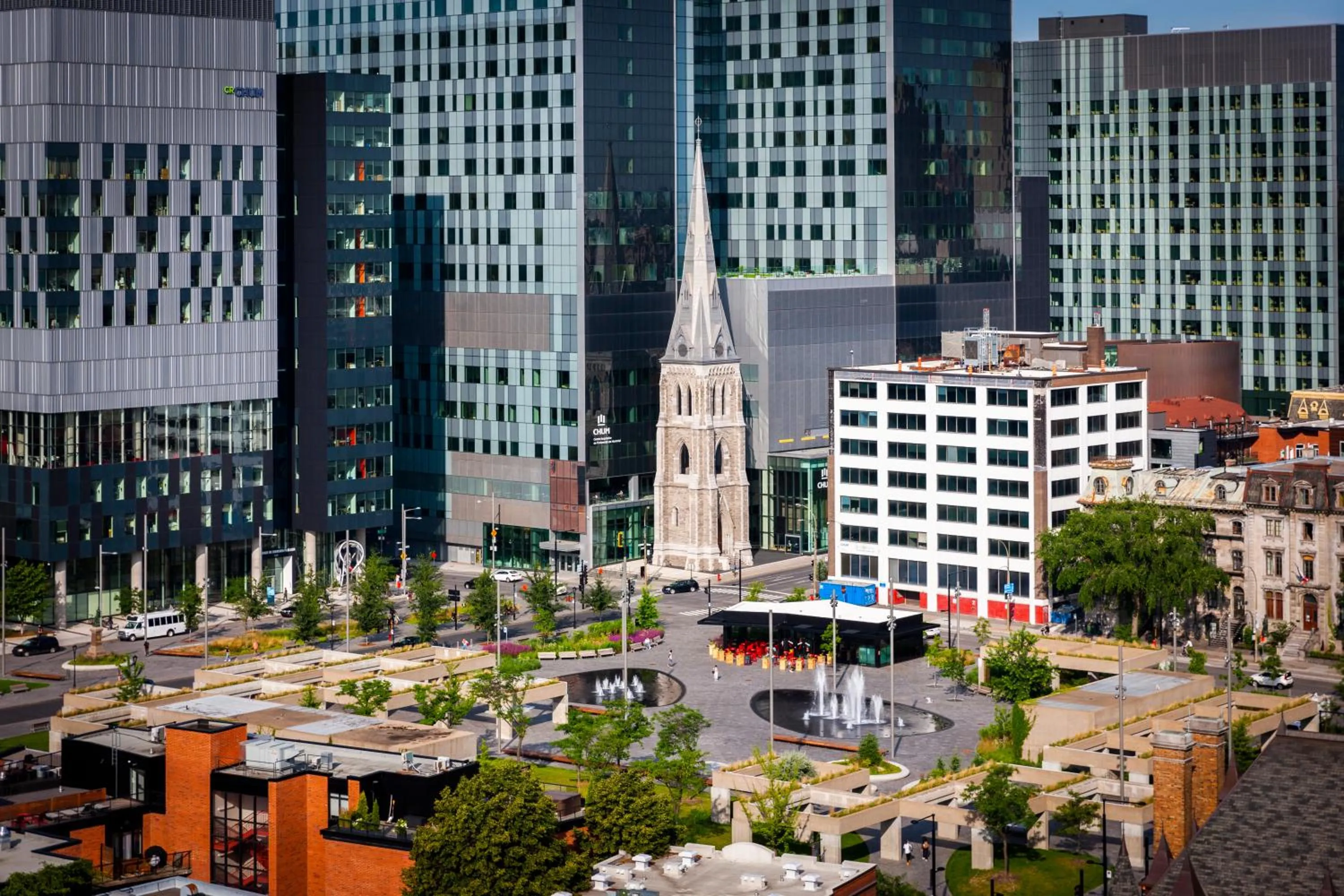 View (from property/room) in Hyatt Centric Montreal