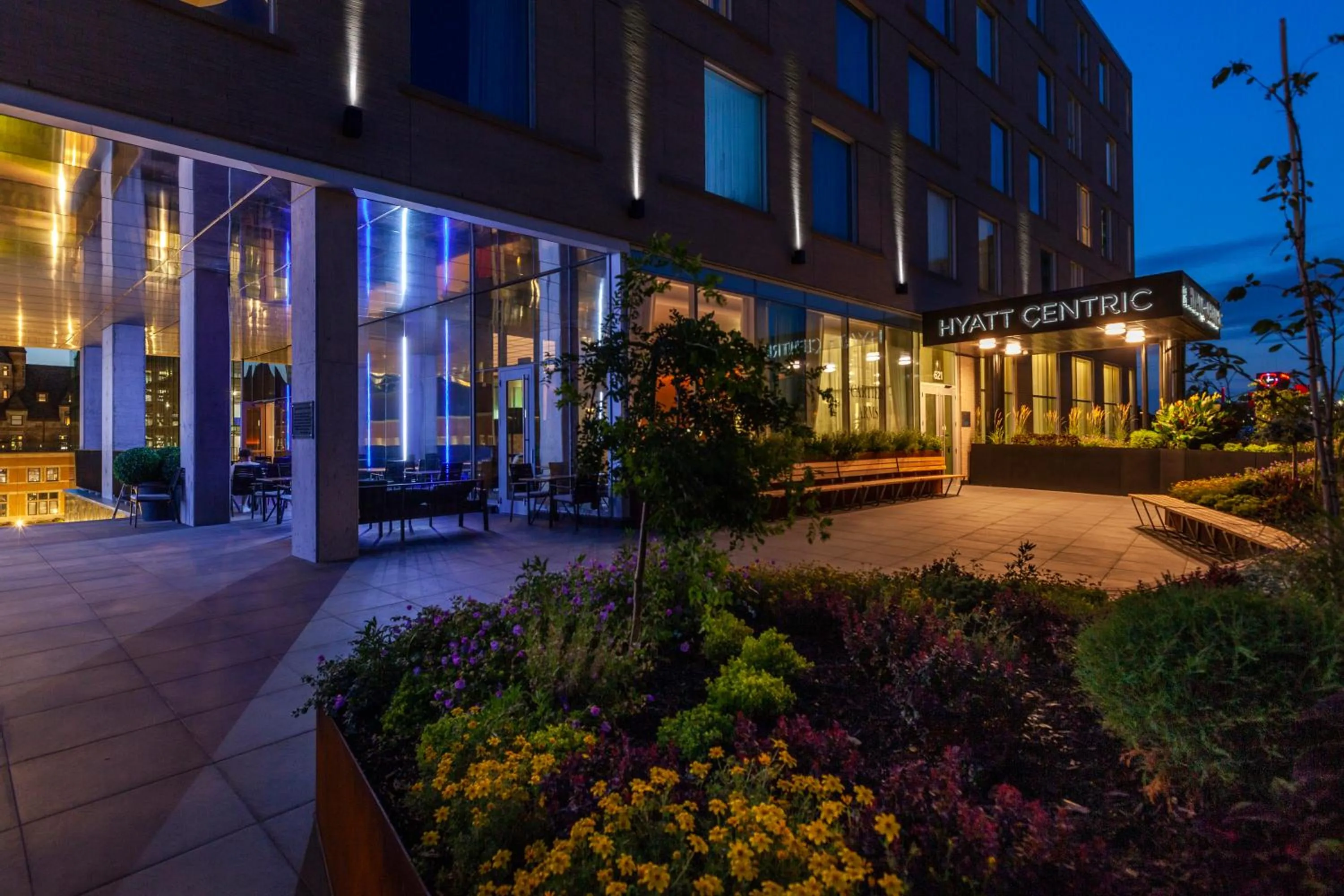 Property building in Hyatt Centric Montreal