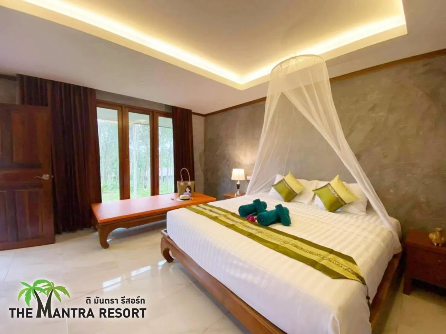 Bedroom, Bed in The mantra resort