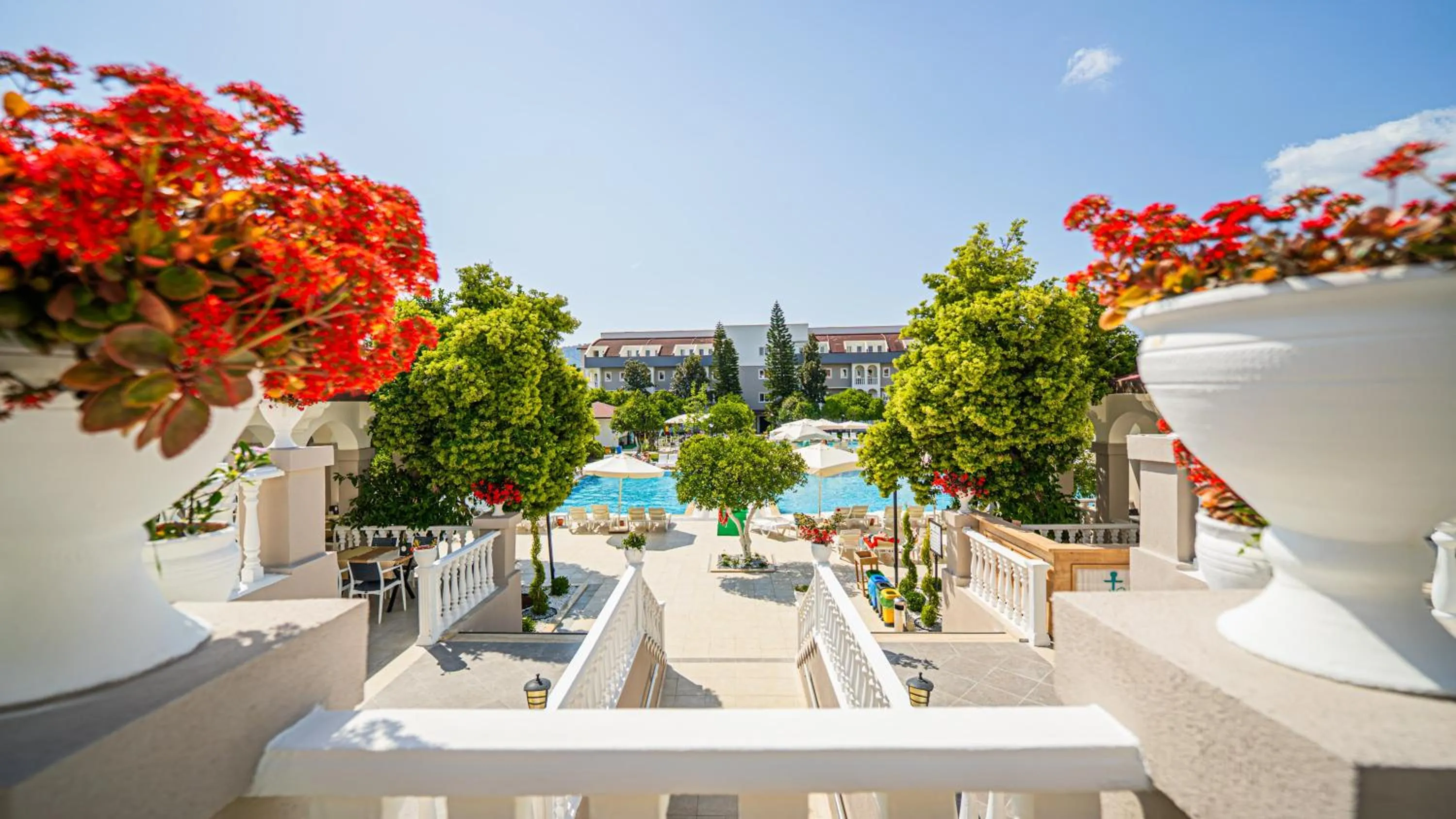 Garden view in Viking Garden Hotel