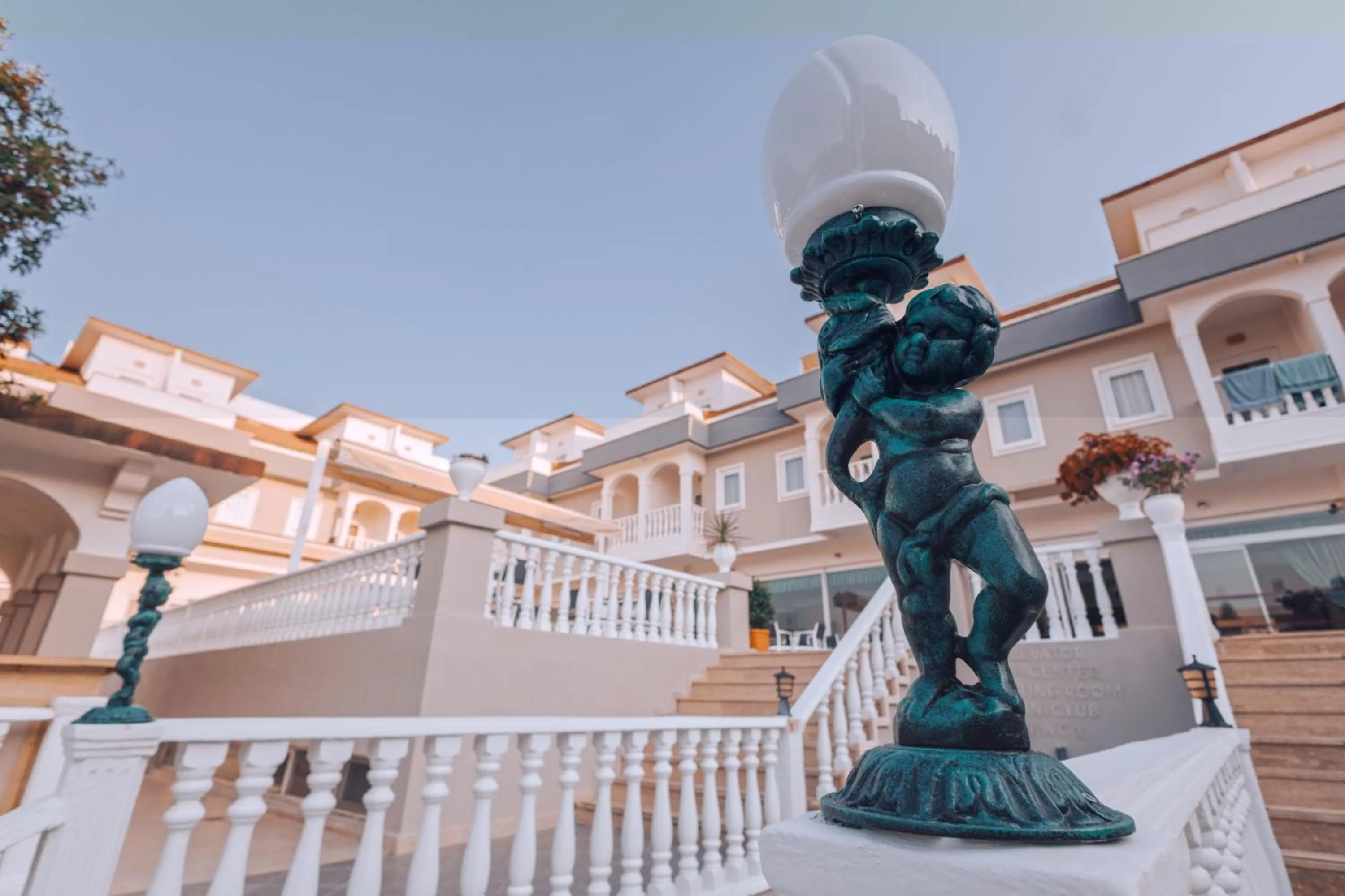 Property building in Viking Garden Hotel