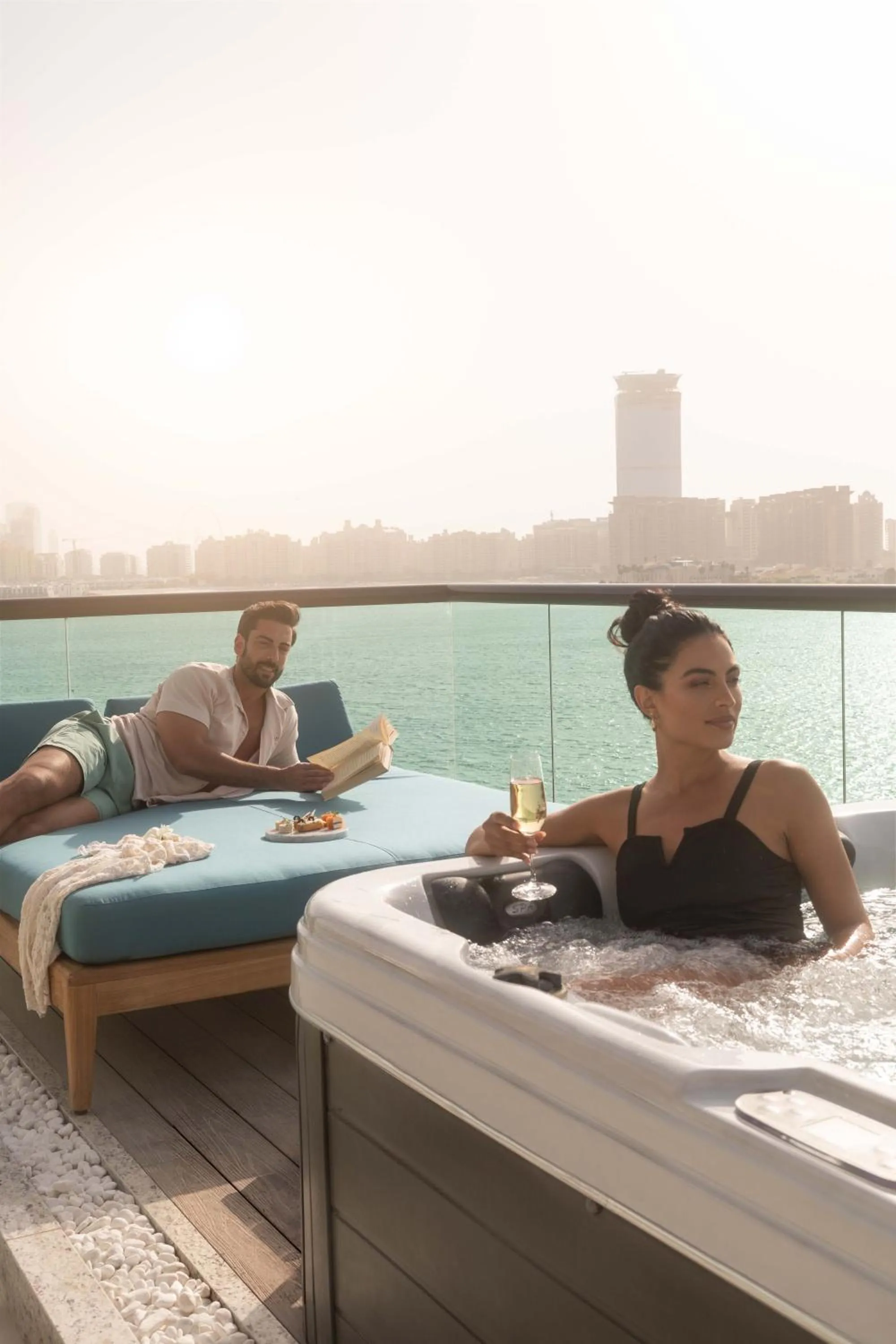 People in Taj Exotica Resort & Spa, The Palm, Dubai