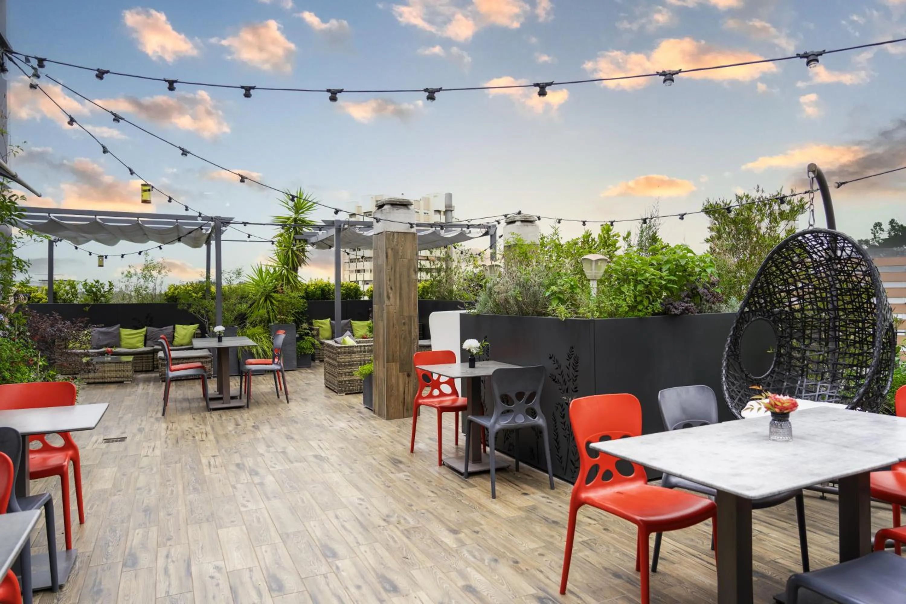 Balcony/Terrace in Warmthotel
