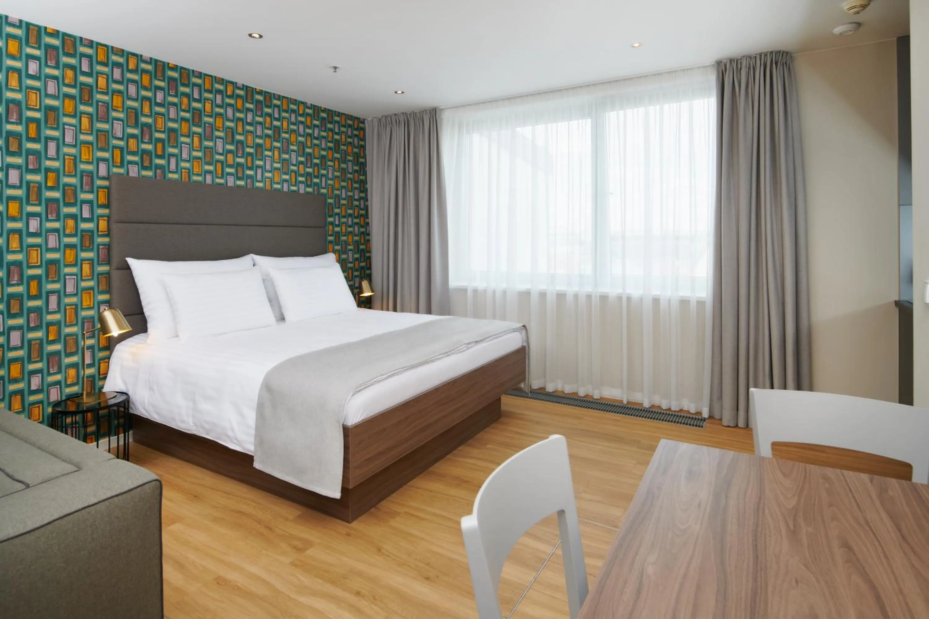 Bedroom, Bed in VN17 Rooftop Suites by Adrez