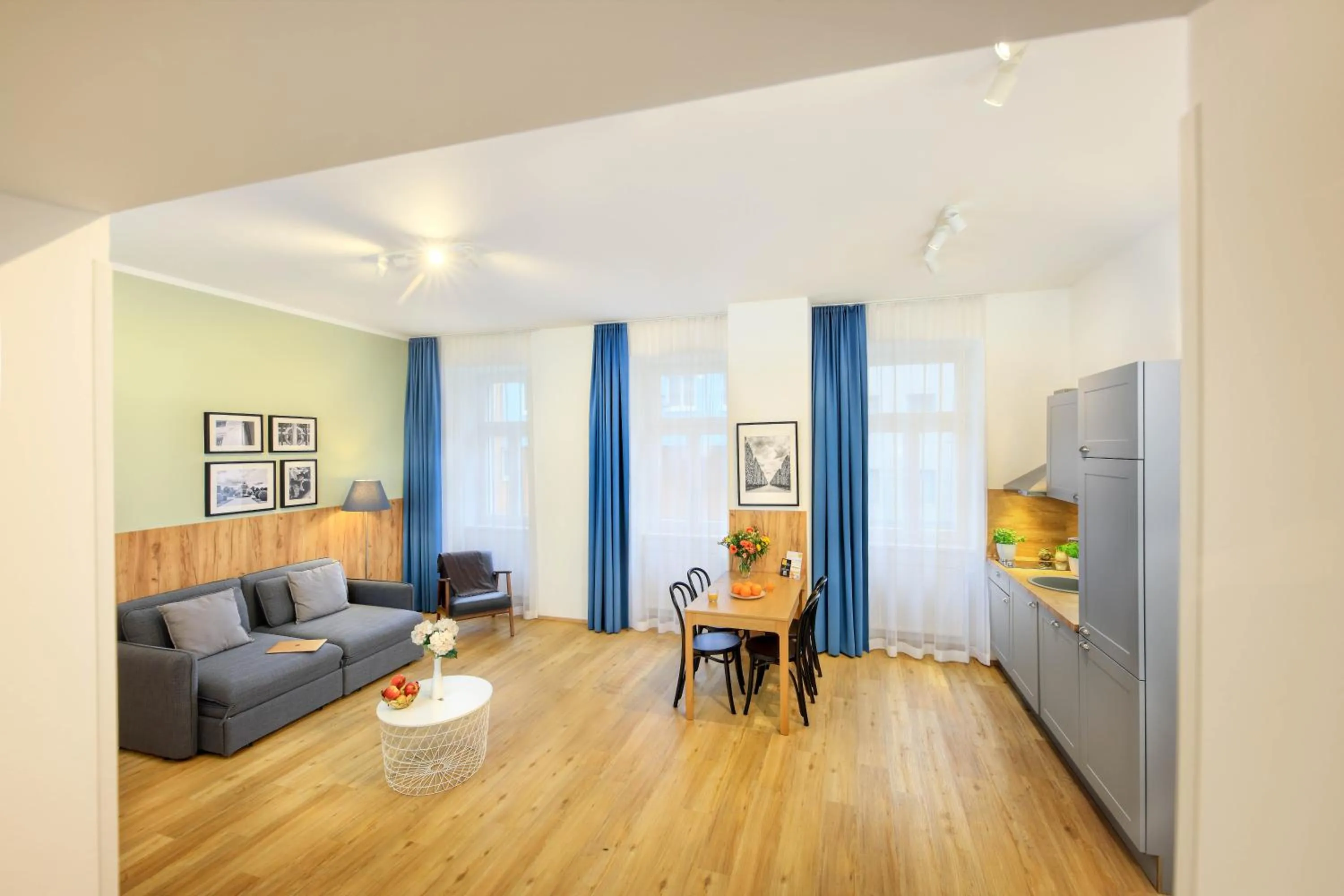 Living room in Jimmy's Apartments Dandelion