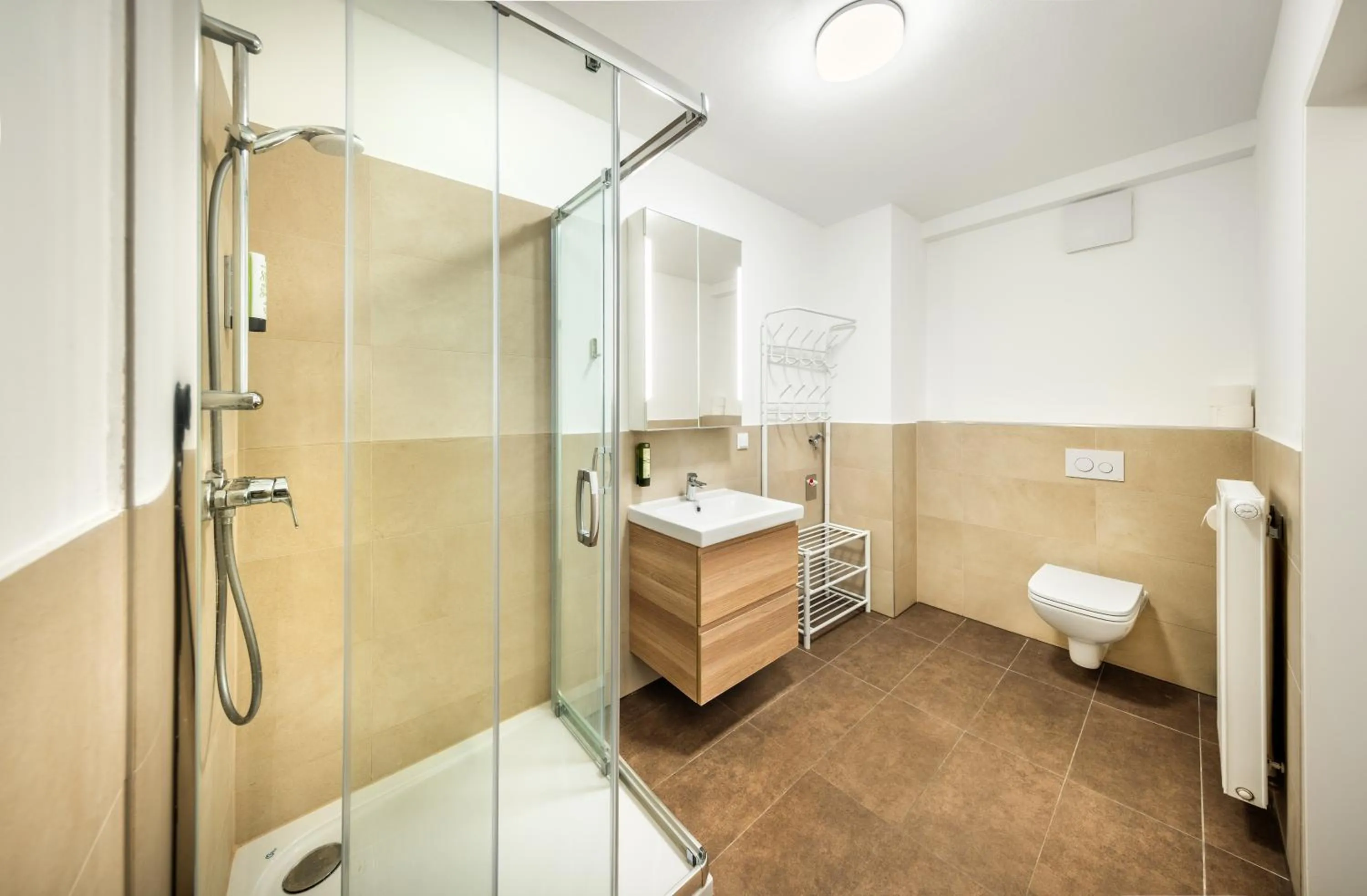 Toilet, Bed in Jimmy's Apartments Dandelion