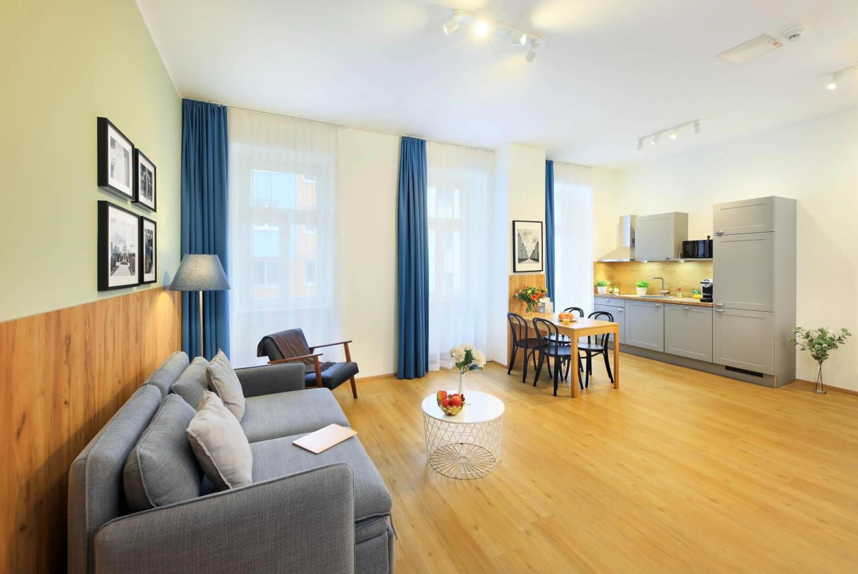 Living room in Jimmy's Apartments Dandelion