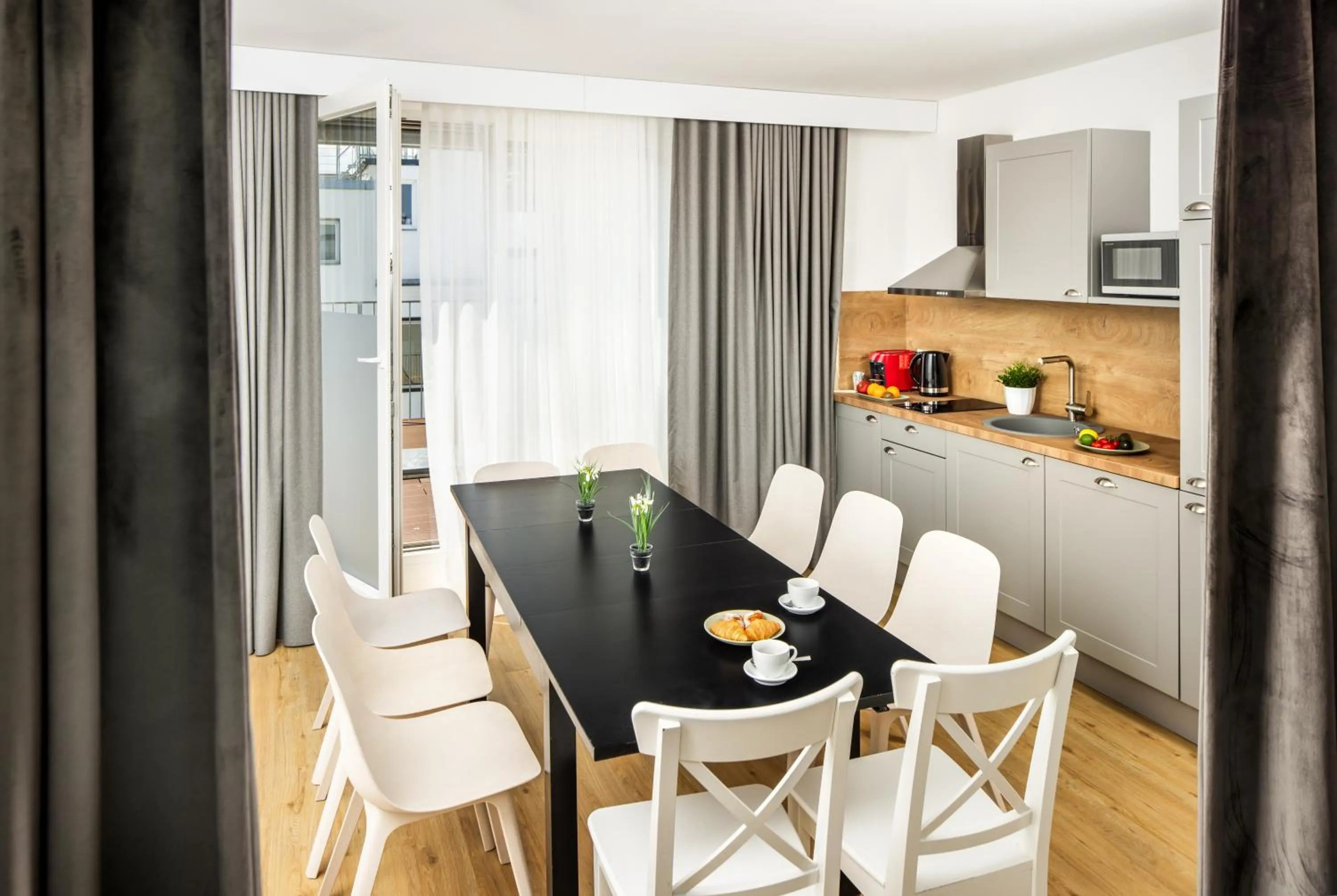 kitchen in Jimmy's Apartments Dandelion