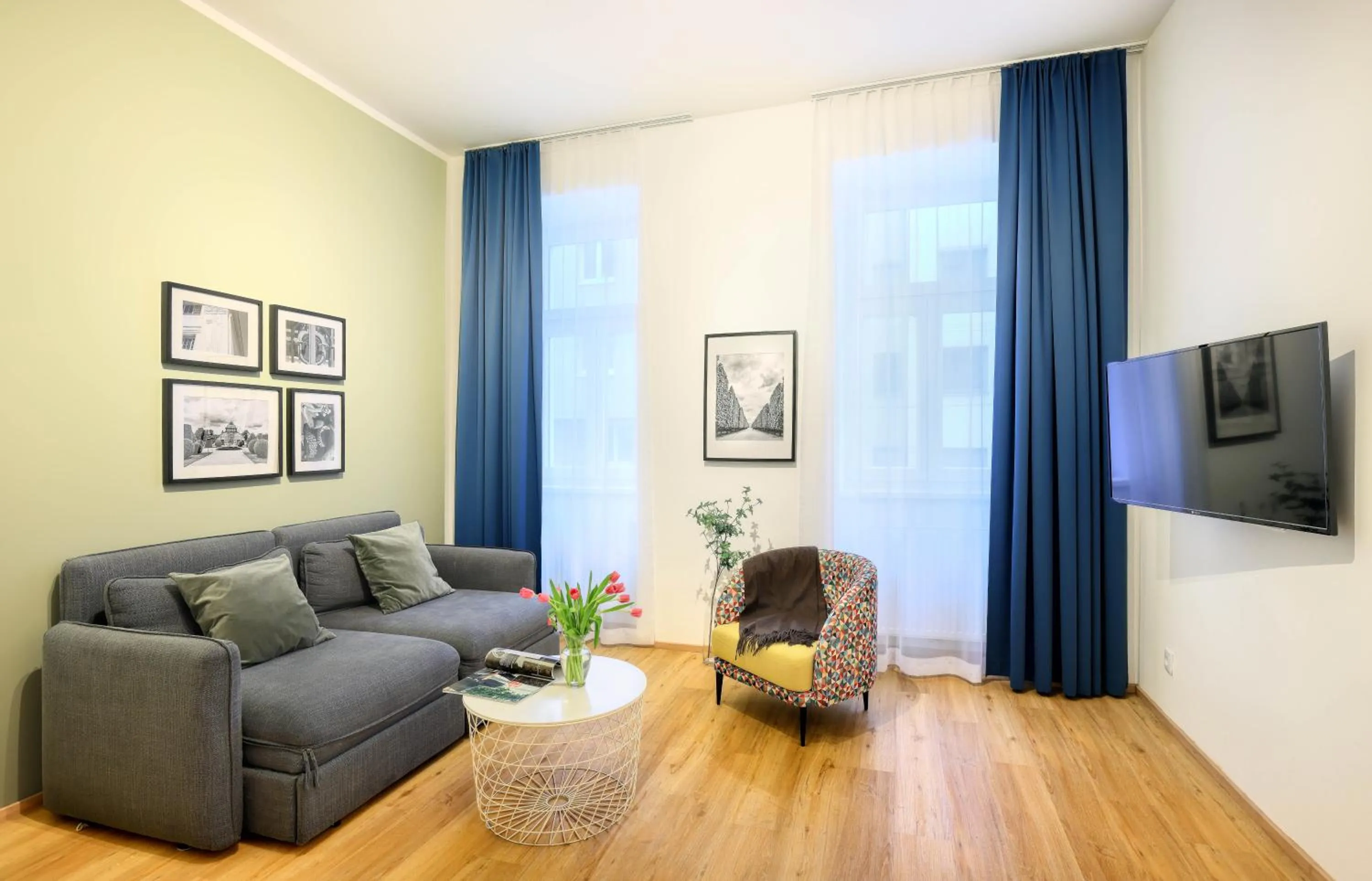 TV and multimedia in Jimmy's Apartments Dandelion