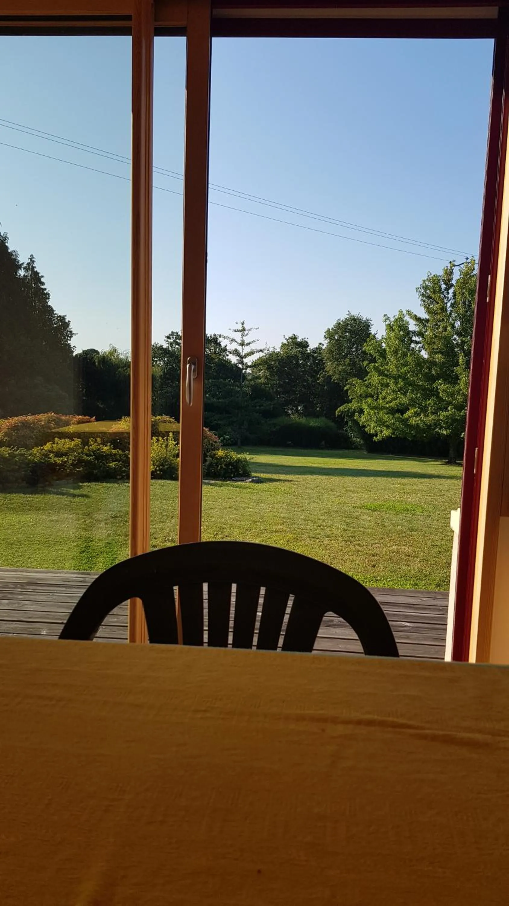 Garden view in Les Korrigans