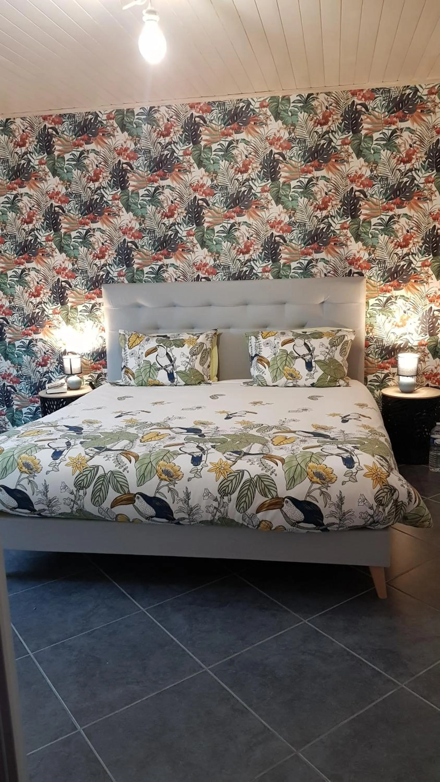 Photo of the whole room, Bed in Les Korrigans