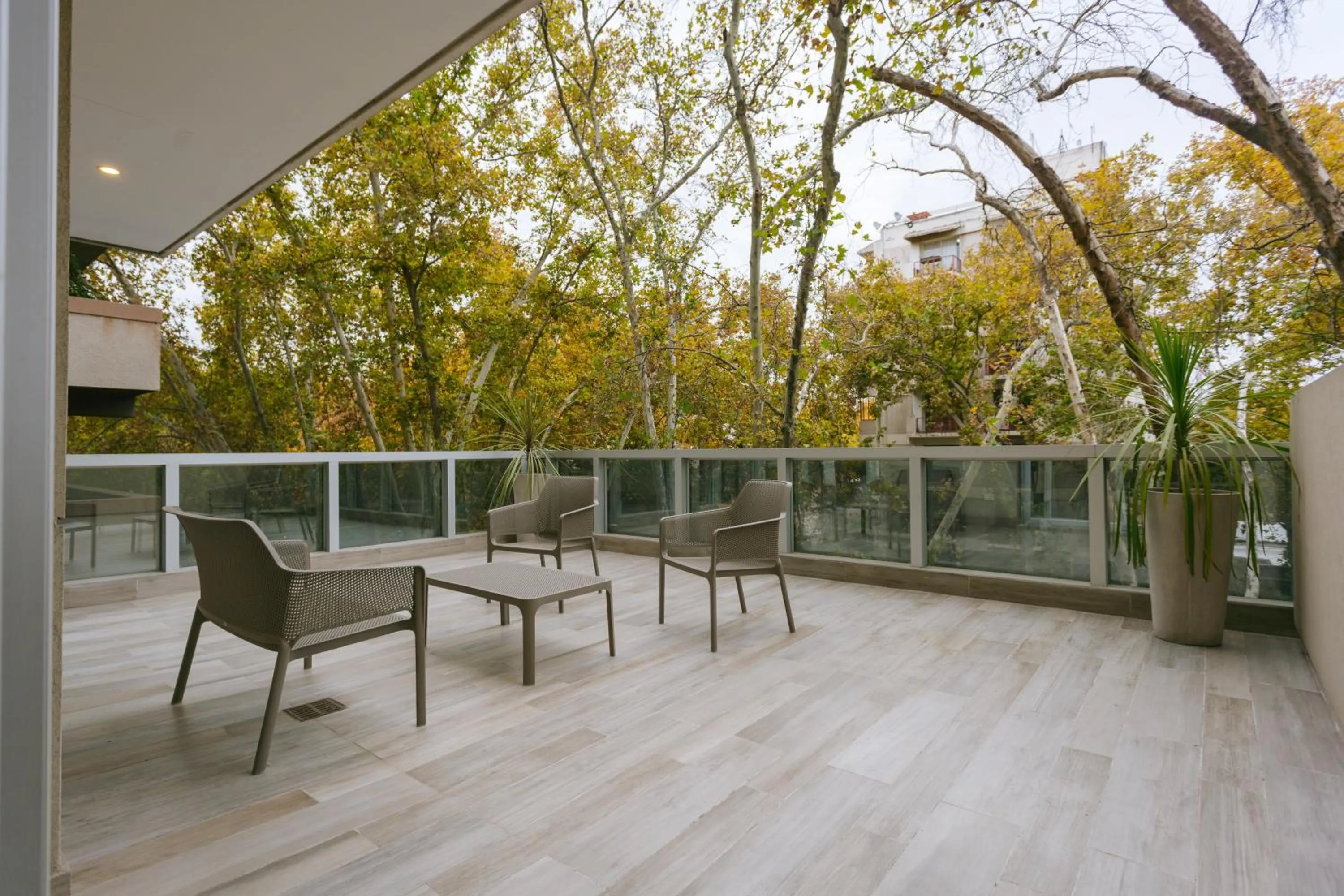 Balcony/Terrace in Le Montreal Apartments