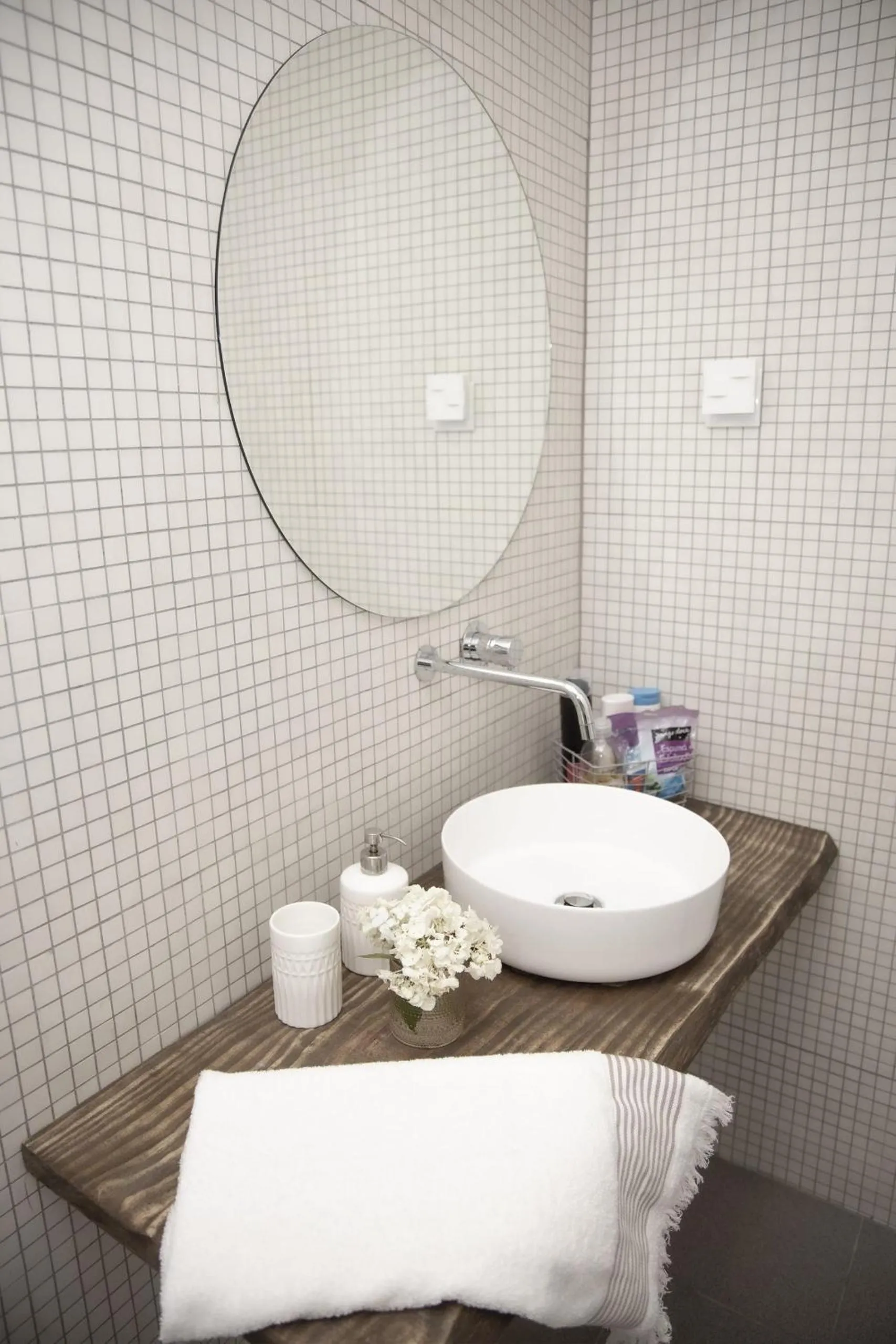 Toilet in Luso Guest House