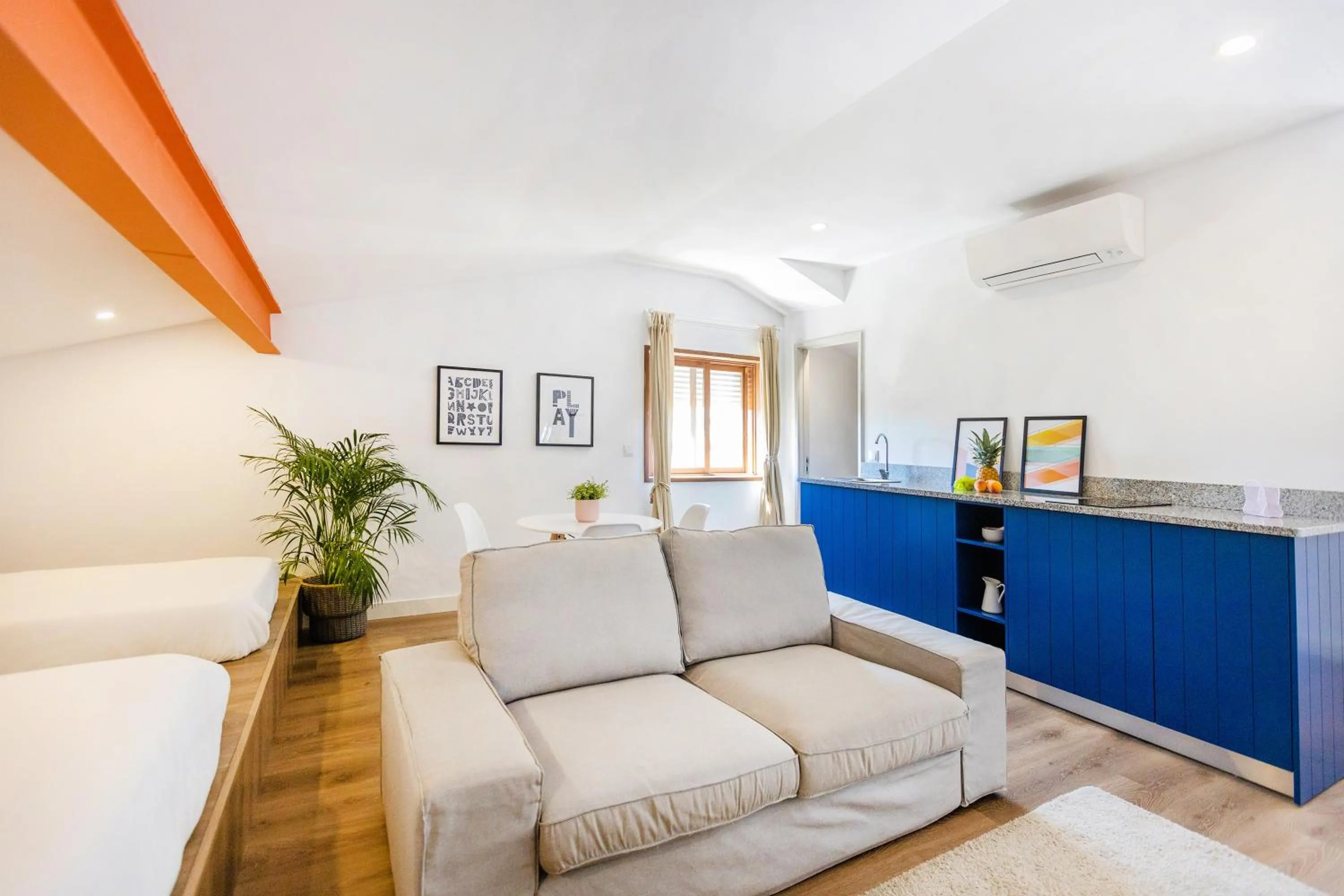 Living room in Luso Guest House