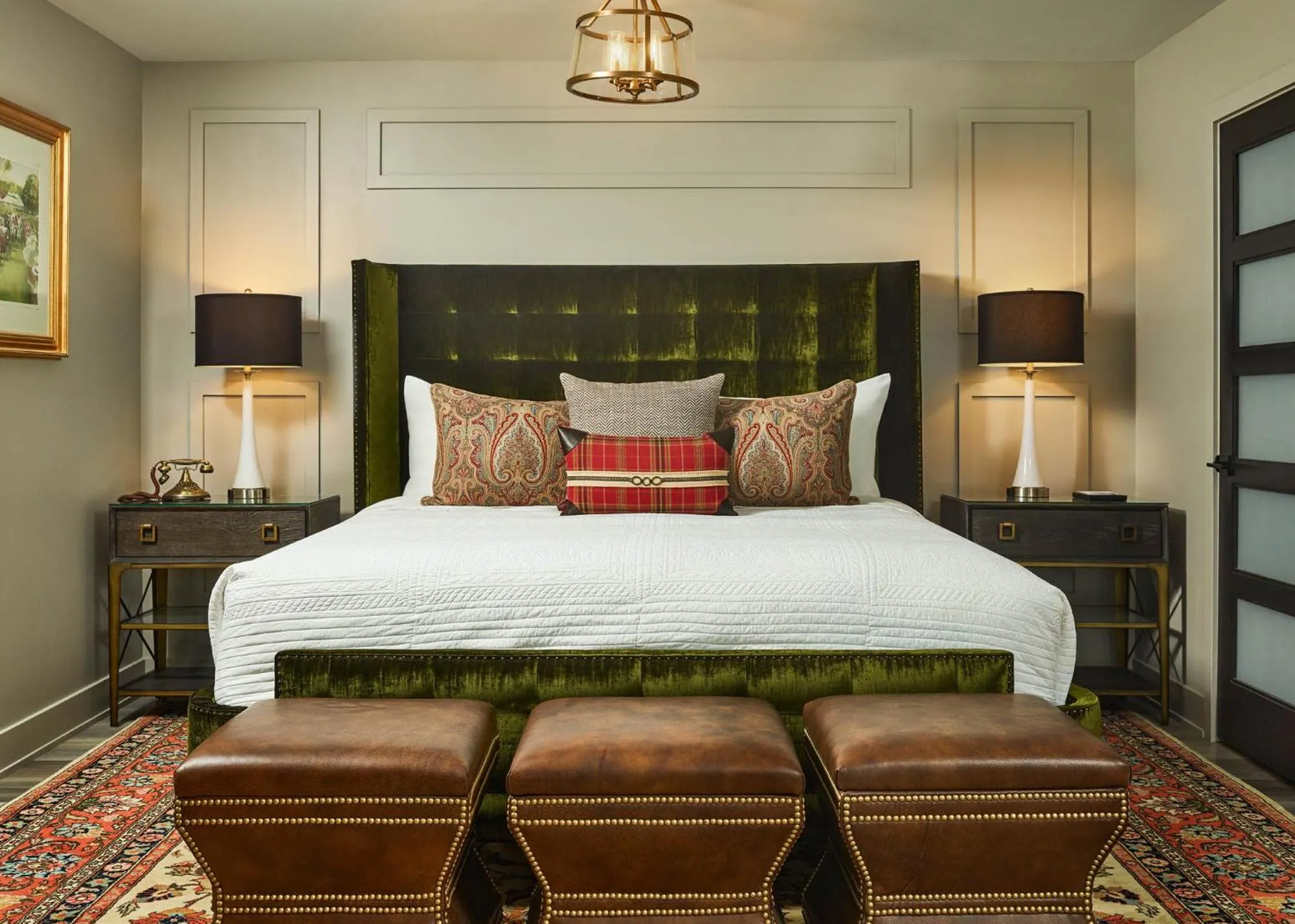 Bed in Carnegie House