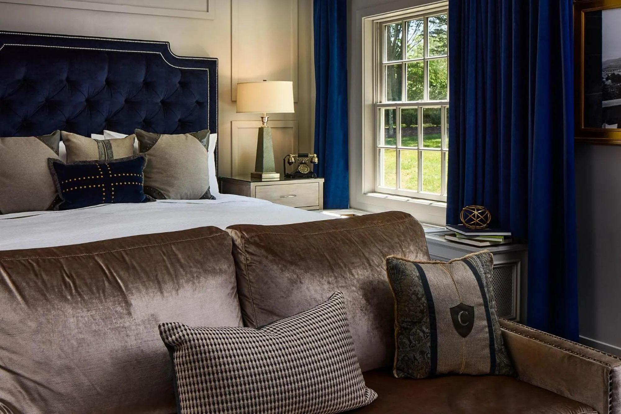 Bed in Carnegie House