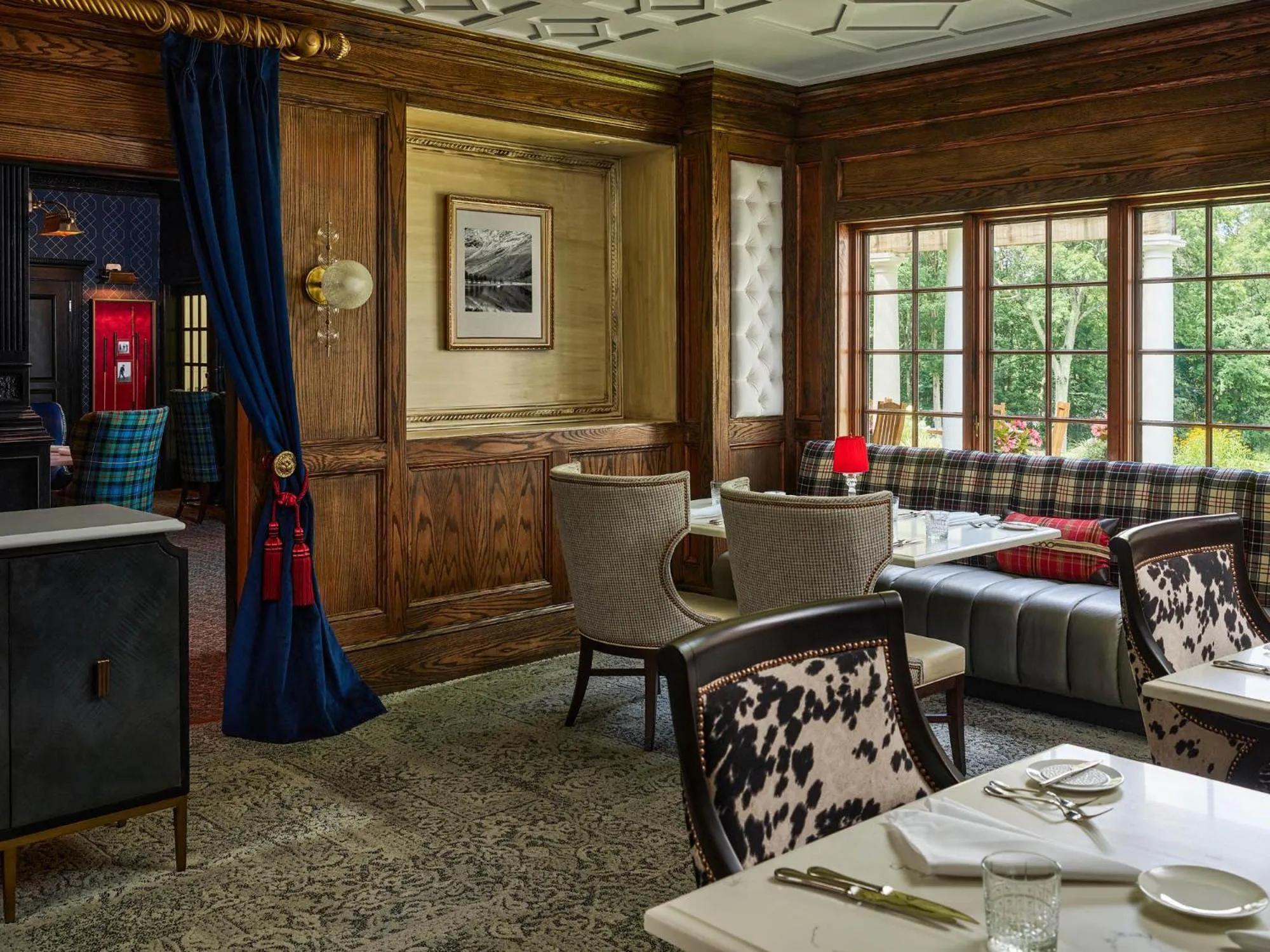 Dining area in Carnegie House