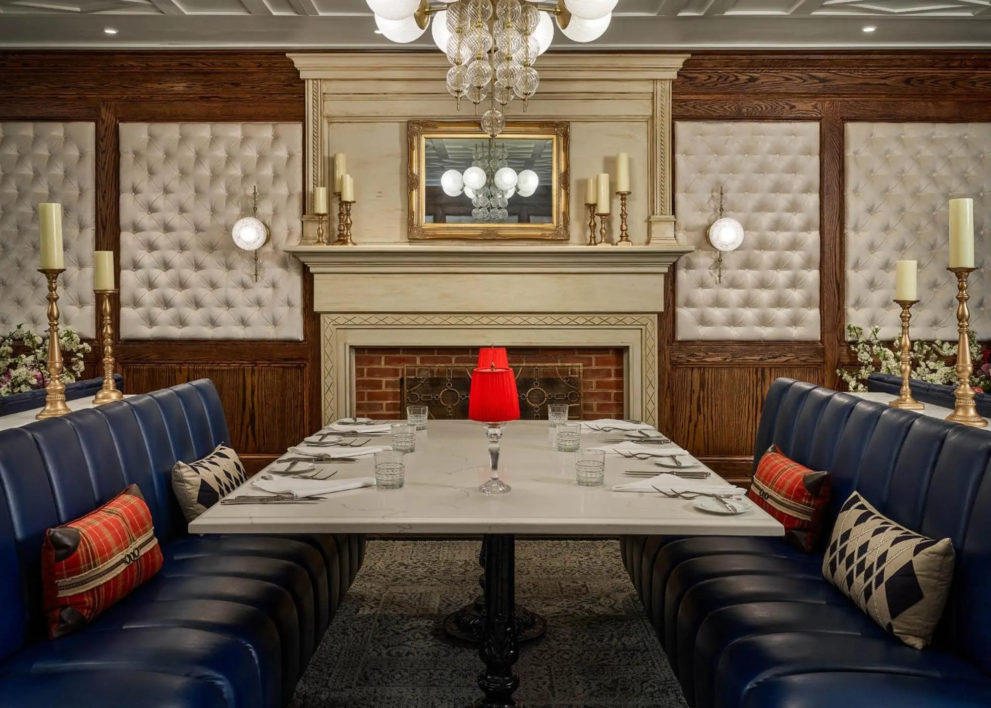 Dining area in Carnegie House