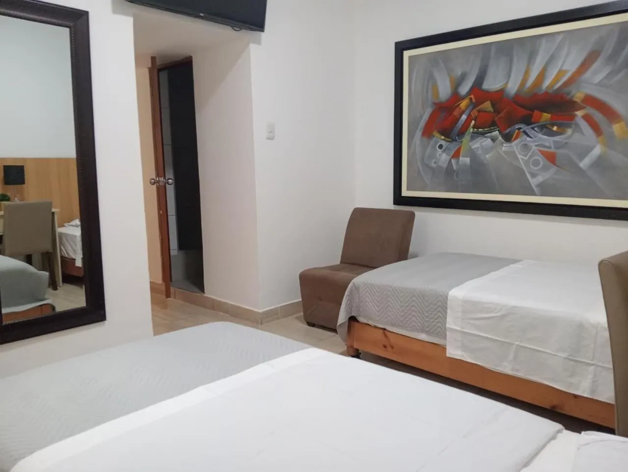 Bedroom, Bed in Green House